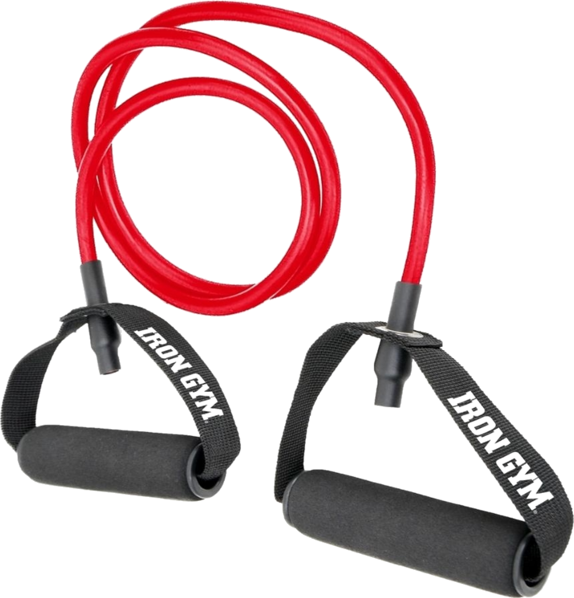 IRON GYM, Iron Gym - Resistance Tube Trainer - Red