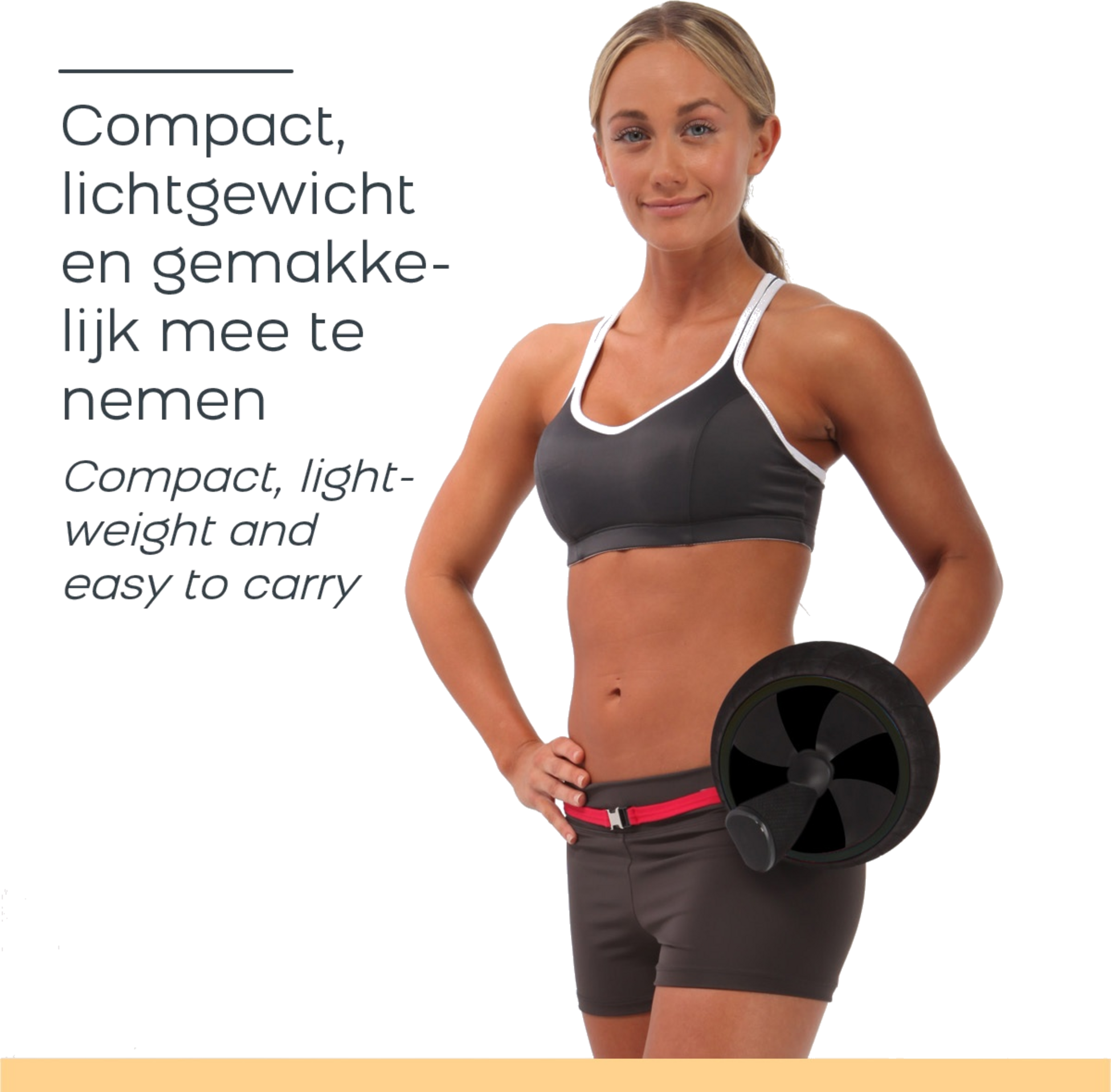 IRON GYM, Iron Gym - Speed Abs Pro - Ab Wheel