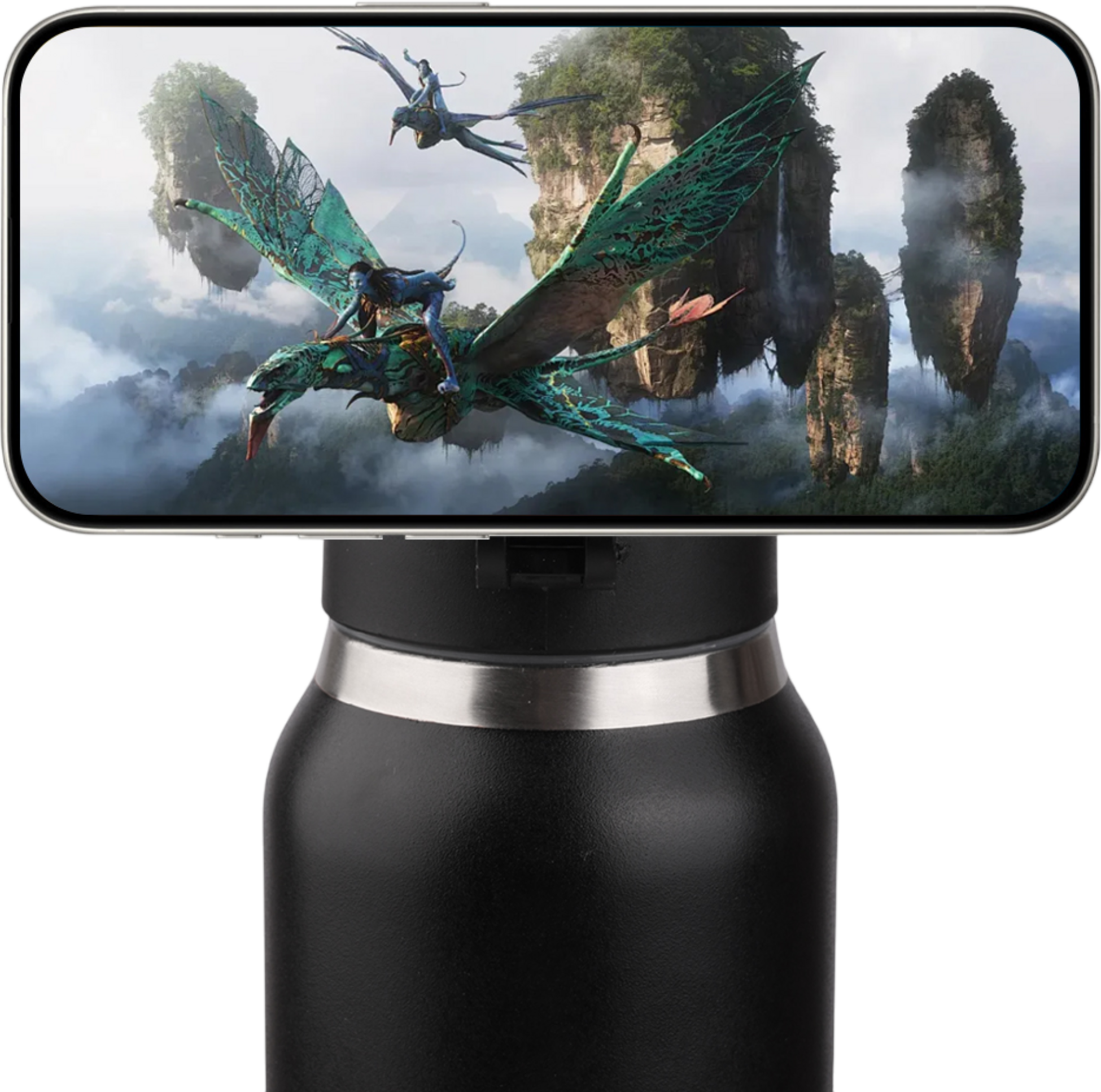 ONAMASTE, Isolerad Flaska 750 Ml Med Magnetiskt Mobilstöd