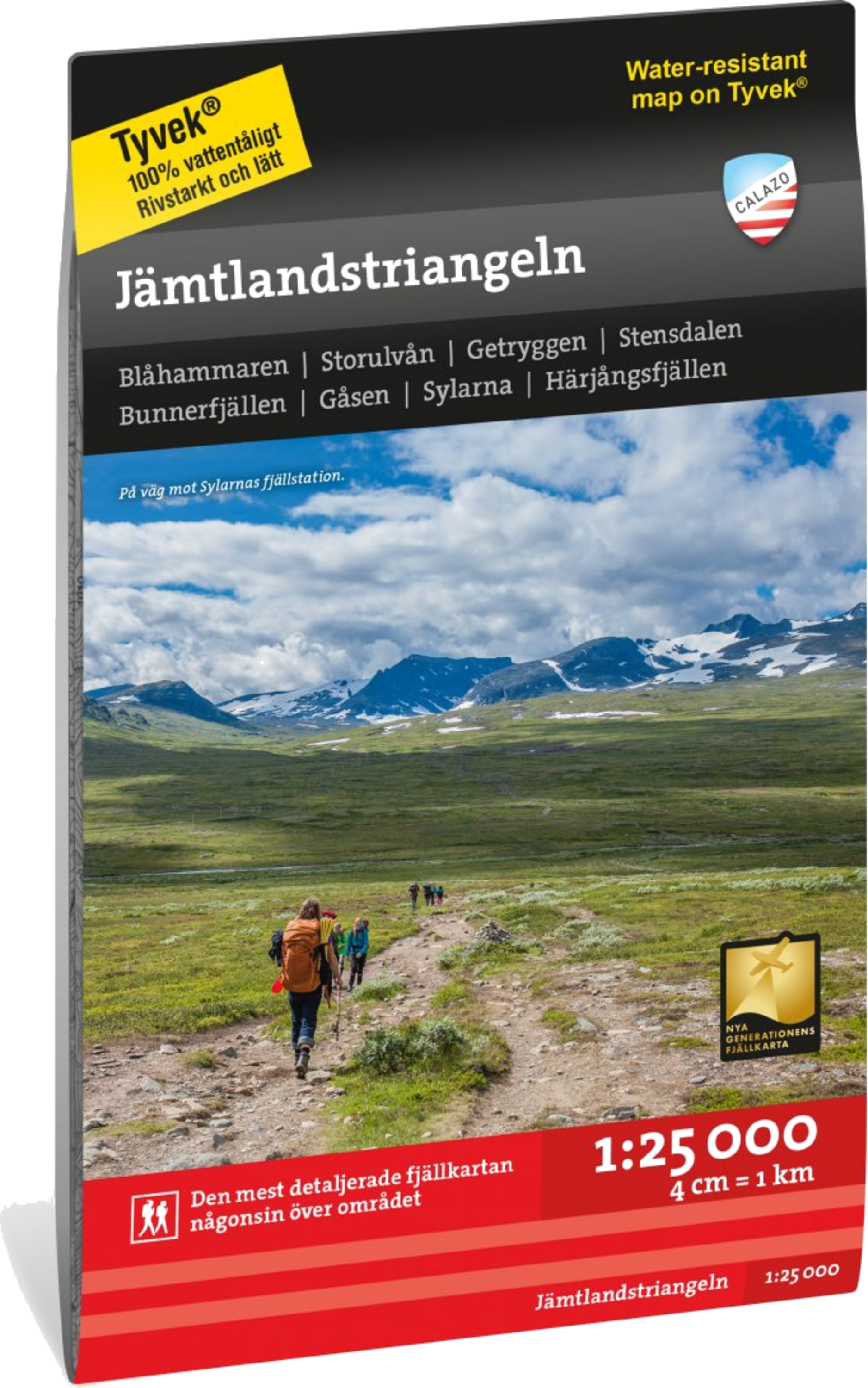 CALAZO, Jämtlandstriangeln 1:25 000