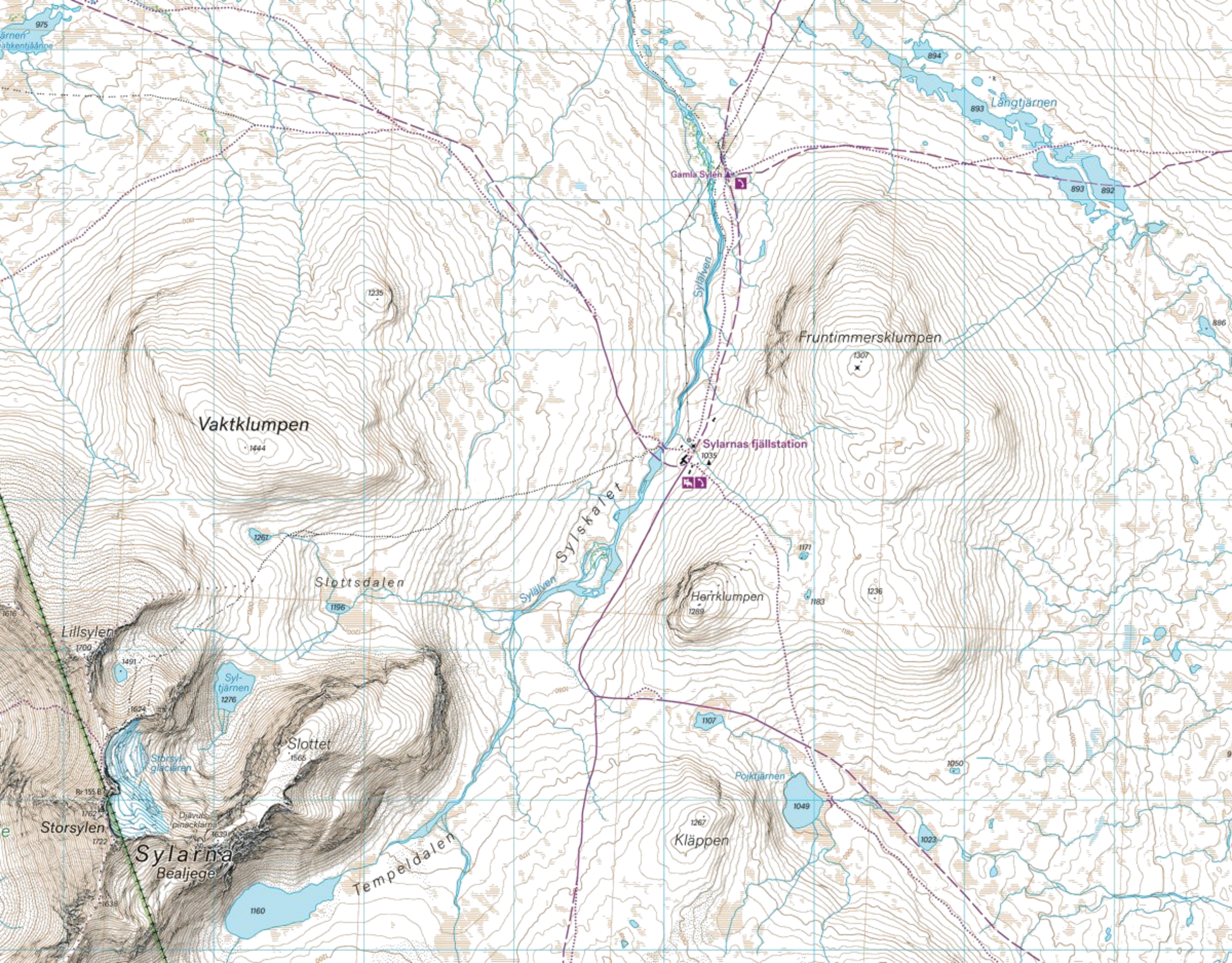 CALAZO, Jämtlandstriangeln 1:25 000
