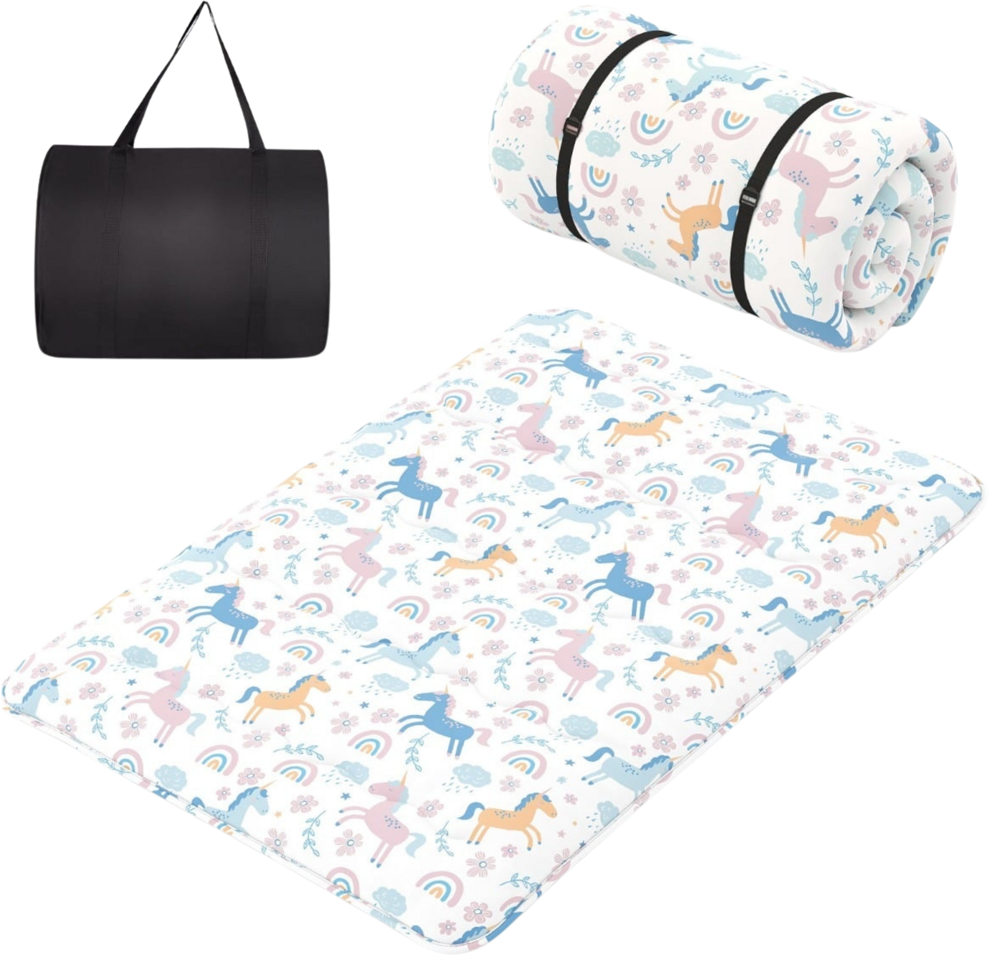 NORTHIX, Japanese Futon Mattress, Washable Cover, 140x200 Cm