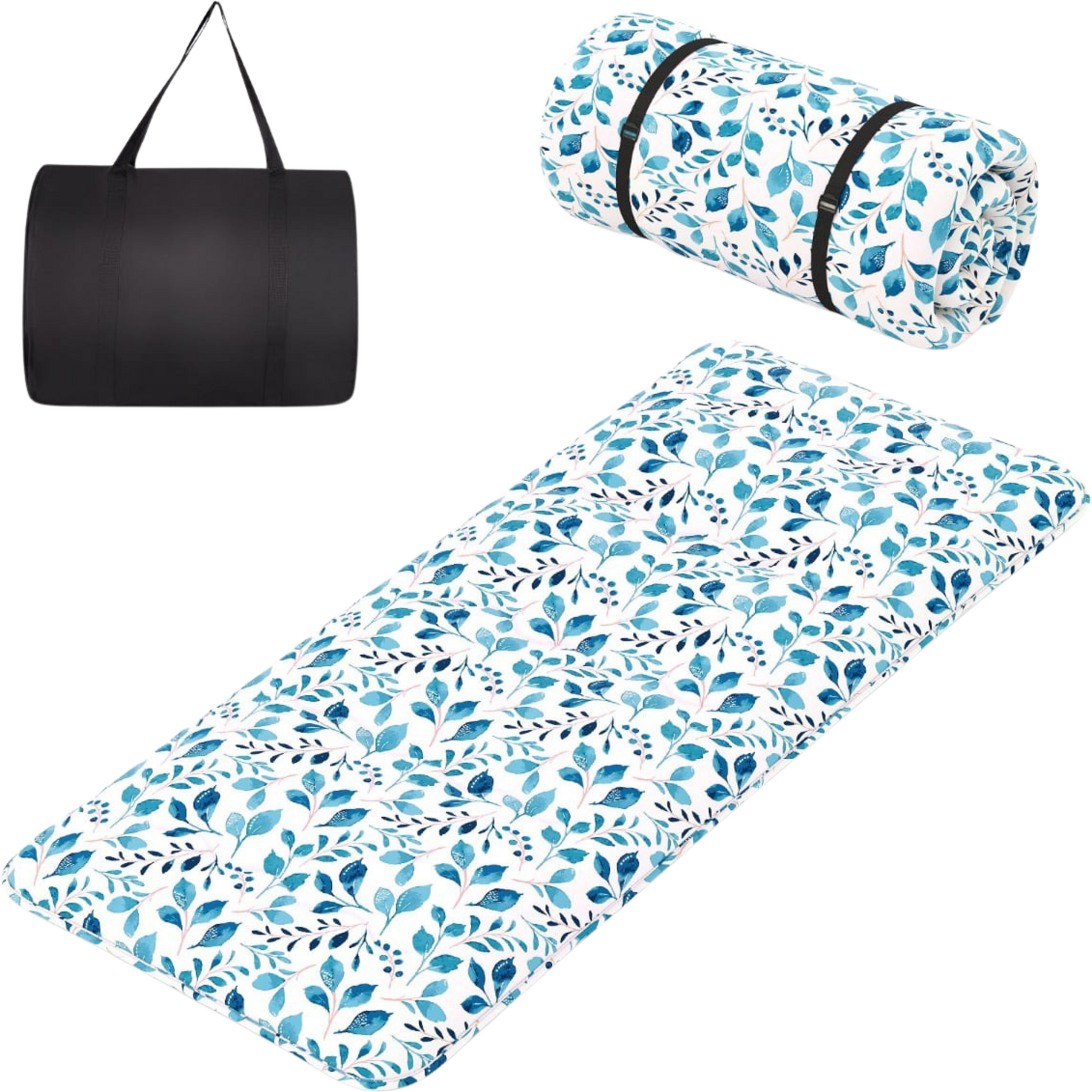 NORTHIX, Japanese Futon Mattress, Washable Cover, 90x200 Cm