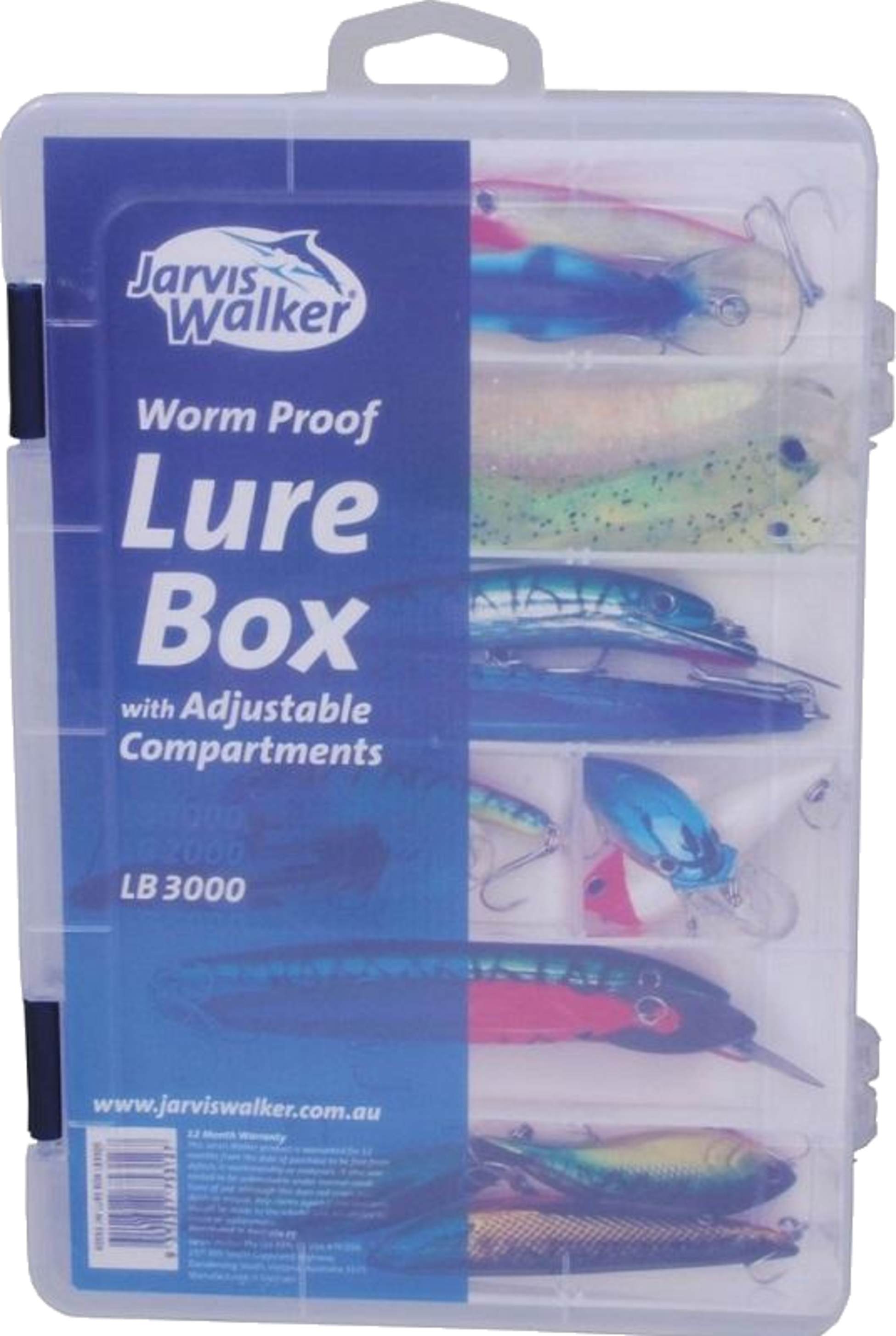 JARVIS WALKER, Jarvis Walker Lb3000 Lurebox 27x18x5cm