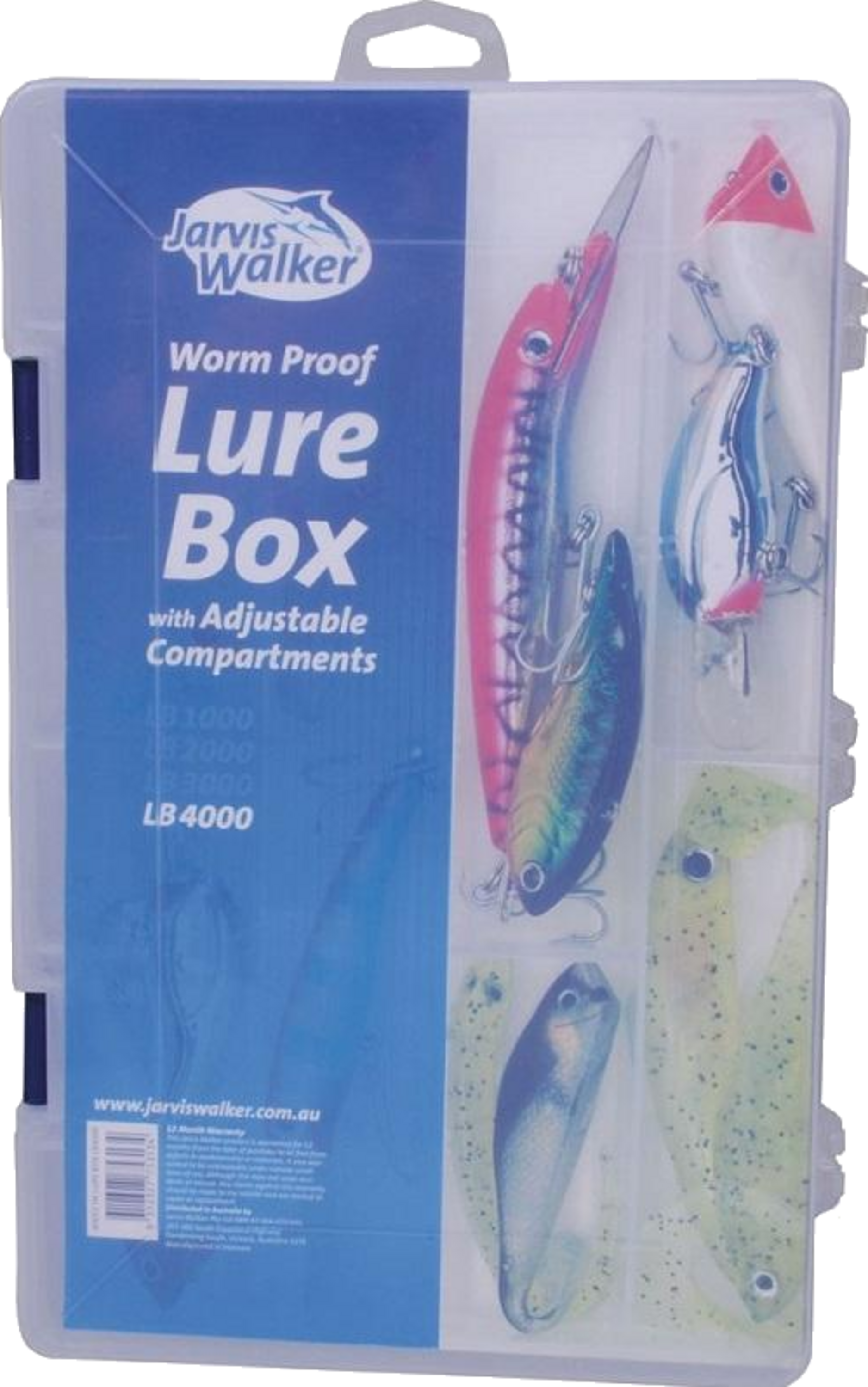 JARVIS WALKER, Jarvis Walker Lb4000 Lurebox 35x22x5cm