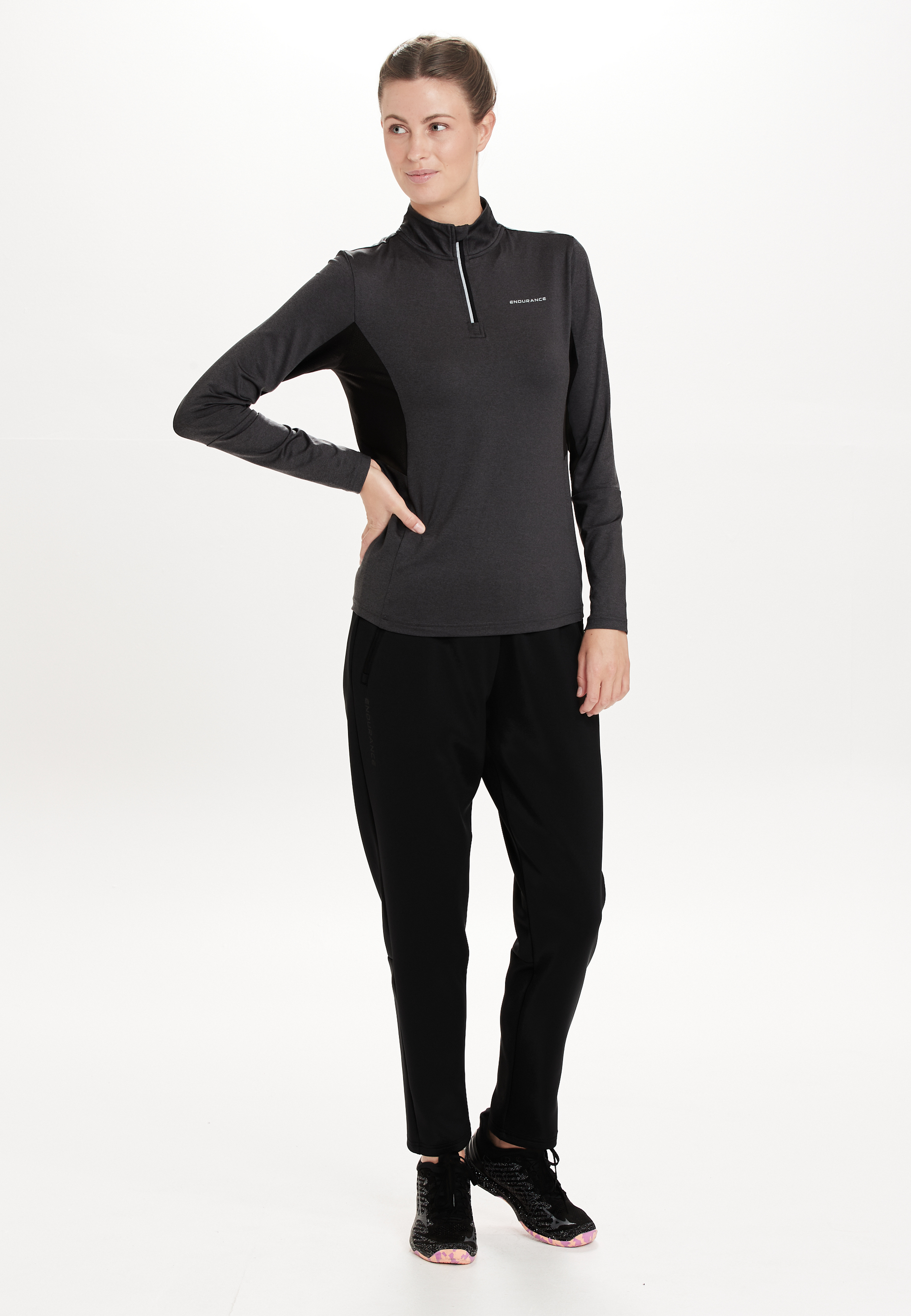 ENDURANCE, Jocee W Midlayer Functional Shirt