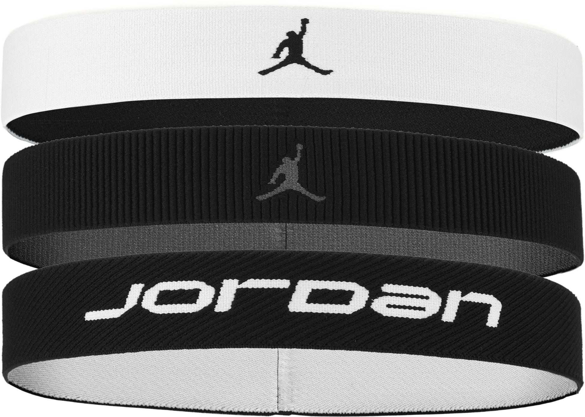 JORDAN, Jordan Elastic Sport Wide Headbands 3 Pk