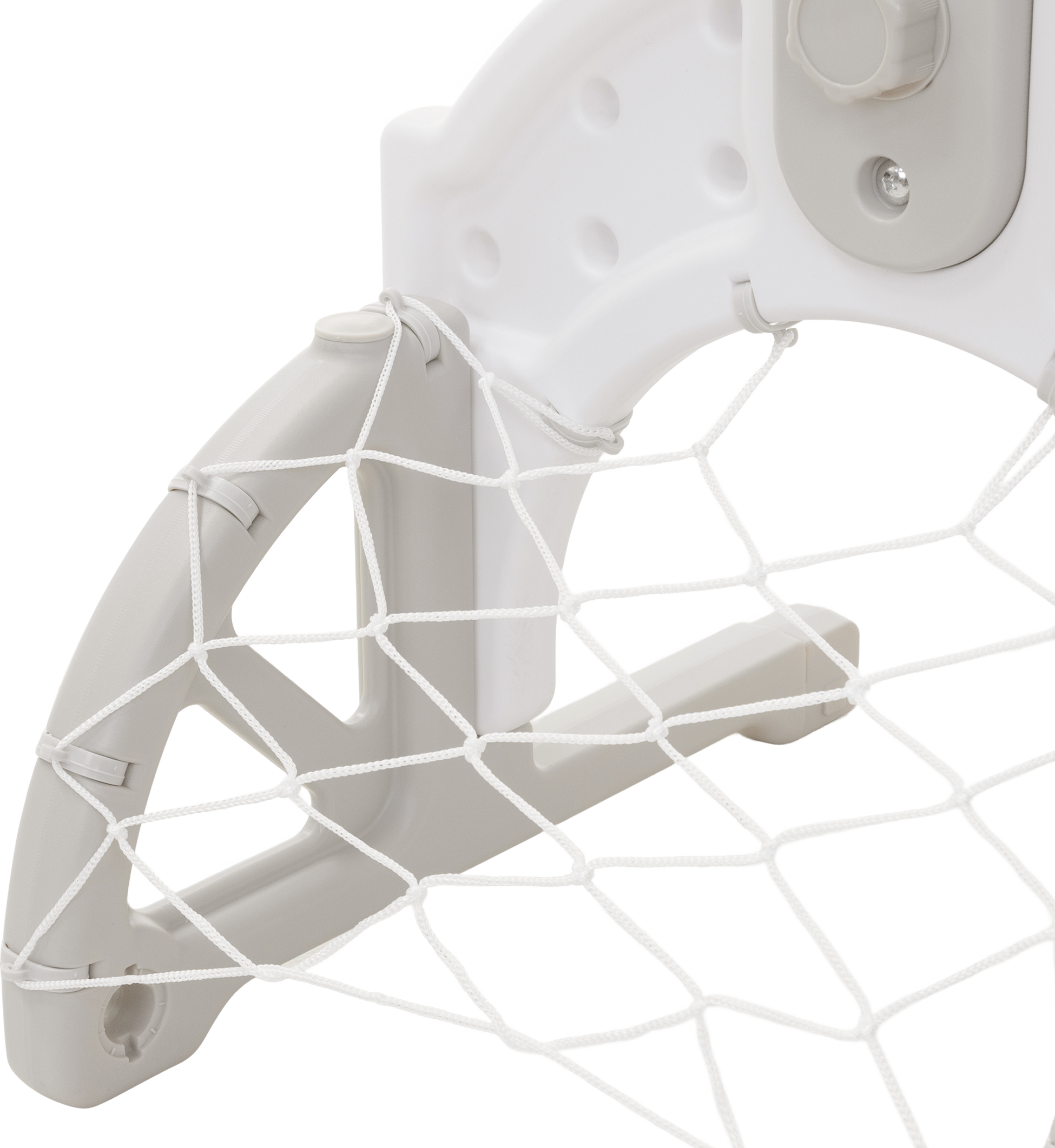JOYZ, Joyz Kids Basketball Hoop Set 3-in-1, Height Adjustable, Including Football Goal, Rings And Balls