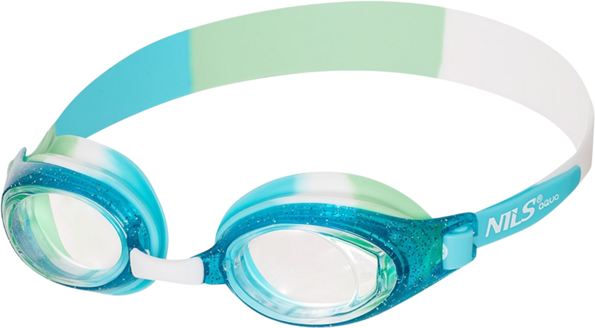 NORTHIX, Junior Swimming Goggles, Blue, Anti-fog, Uv Protection