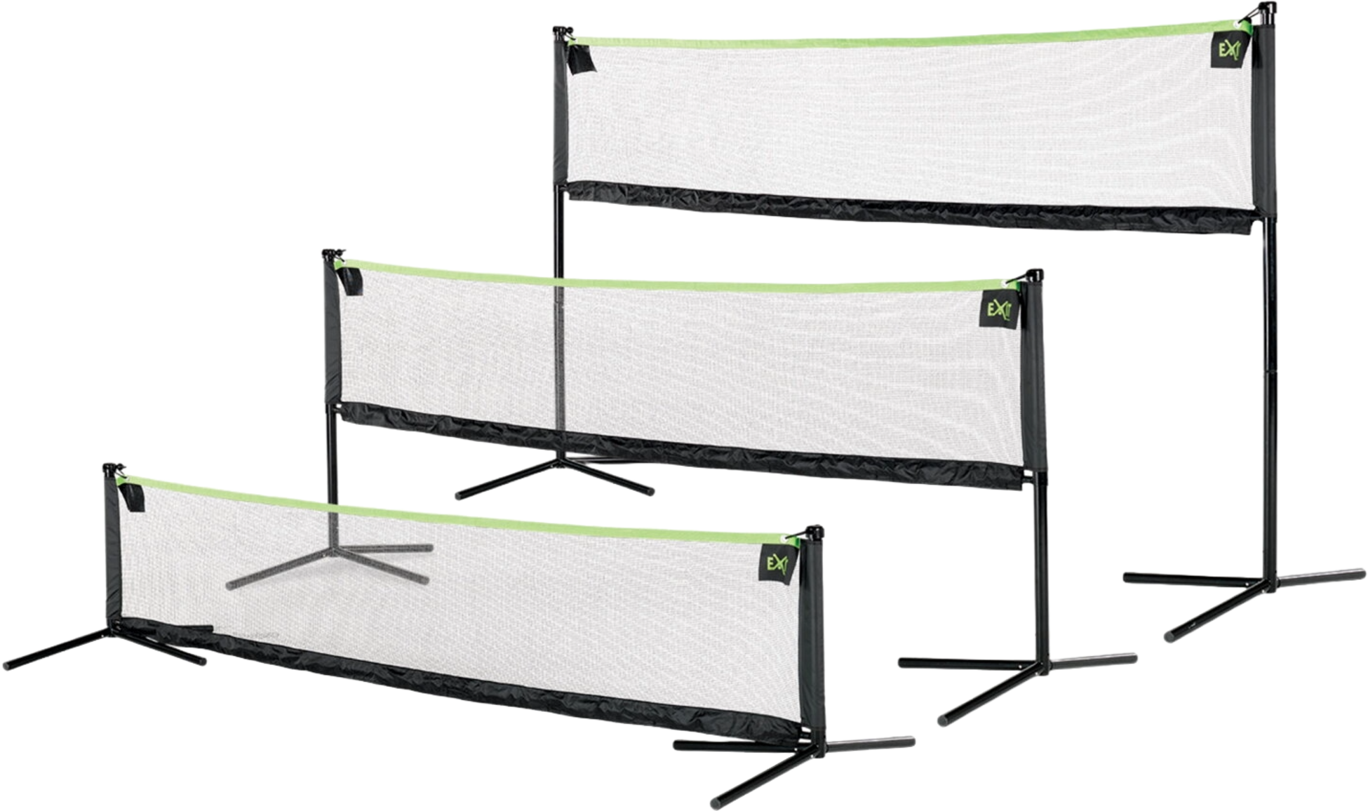 EXIT, Justerbart Sportn&auml;t 155x300cm - Svart