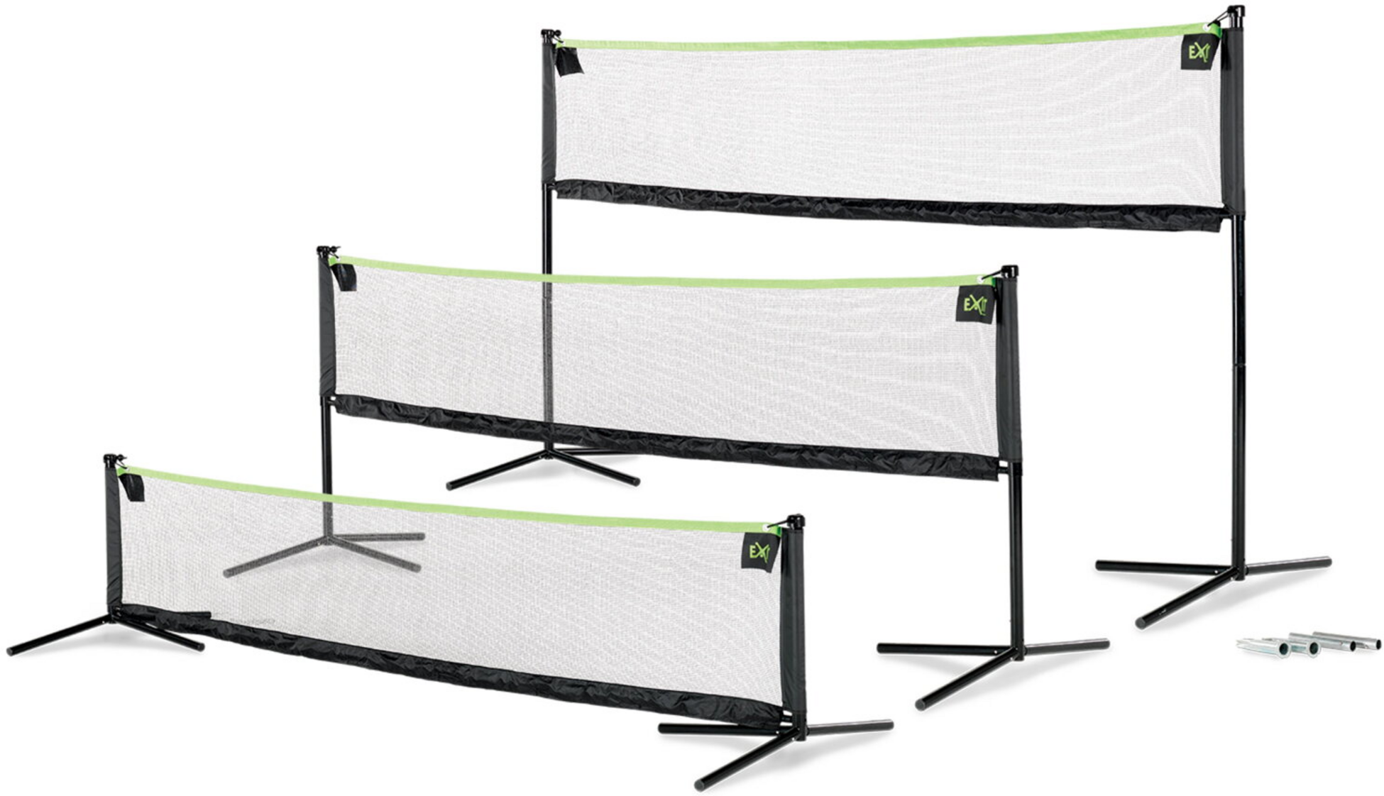 EXIT, Justerbart Sportn&auml;t 155x300cm - Svart