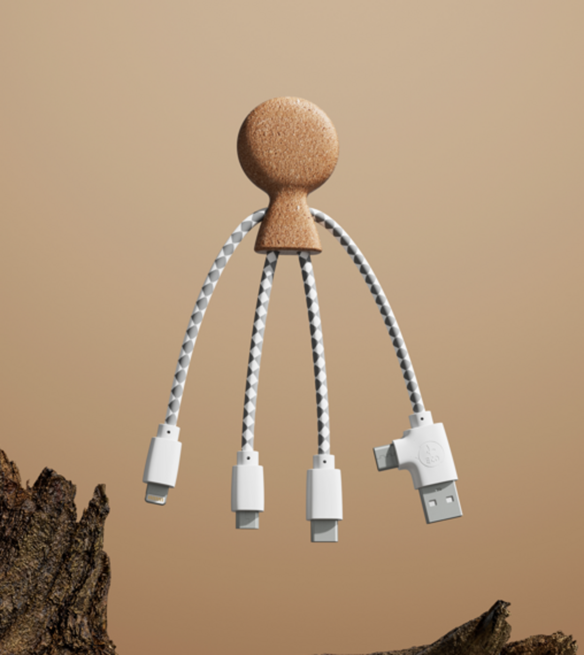 XOOPAR, Kabel Mr Bio Multi-anslutningar Usb Kork