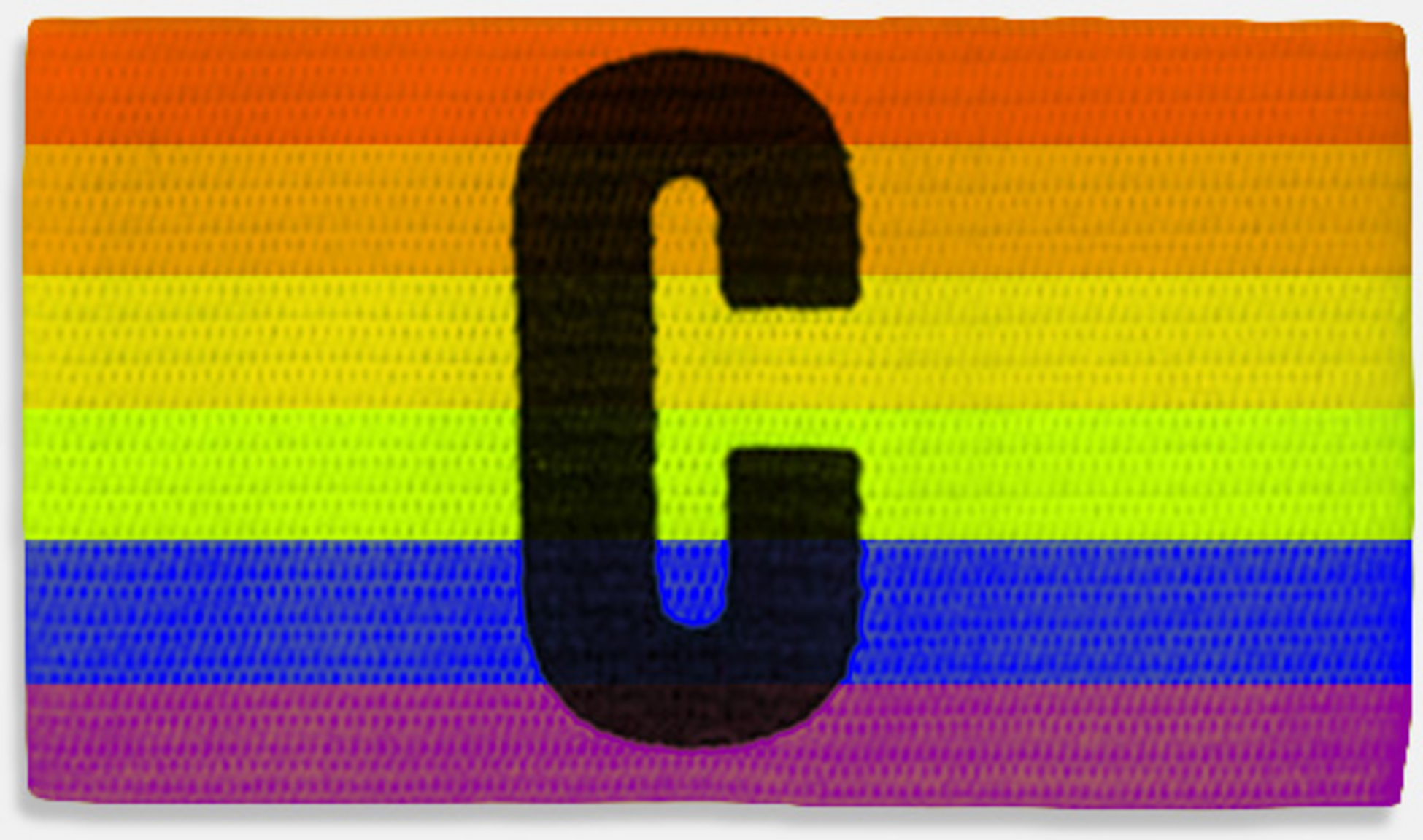 KOSA, Kaptensbindel Regnbågsfärgad