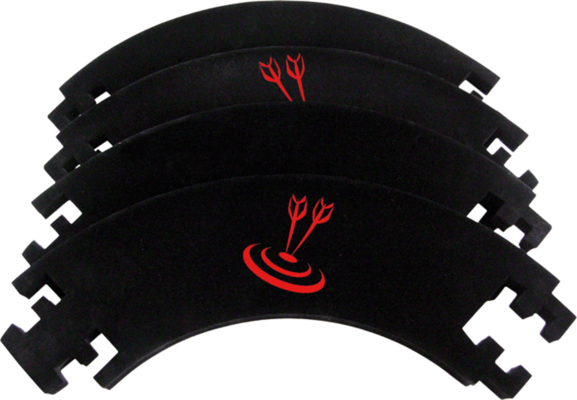 KARELLA, Karella 4-piece Black Dartboard Catch Ring