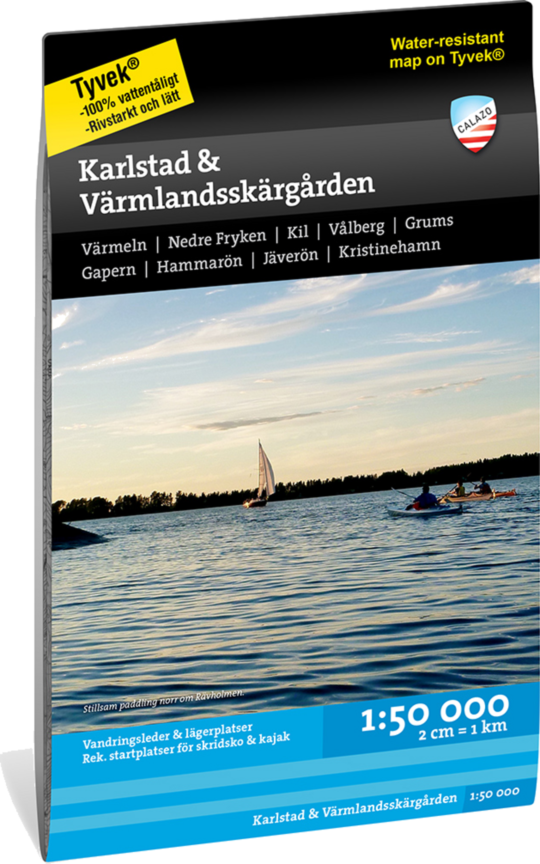 CALAZO, Karlstad  V&auml;rmlandssk&auml;rg&aring;rden 1:50.000