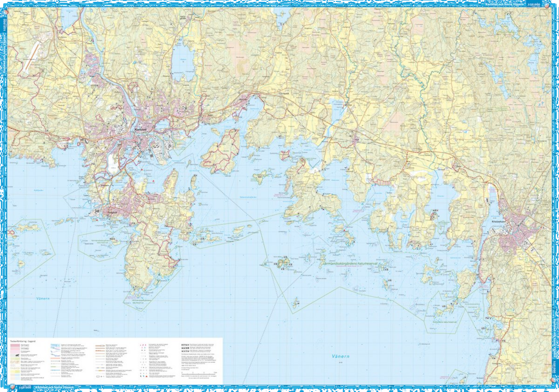 CALAZO, Karlstad  V&auml;rmlandssk&auml;rg&aring;rden 1:50.000