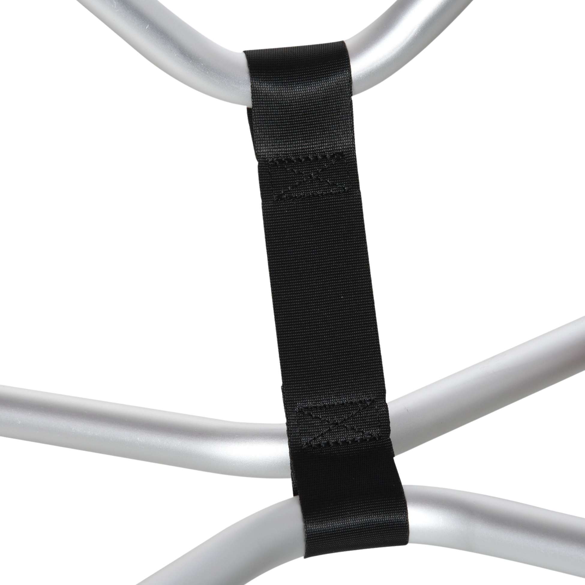 NORTHIX, Kayak Trolley, Aluminum Boat Trolley, Foldable, Transport Trolley With Pu Tires, Silver, Up To 75 Kg