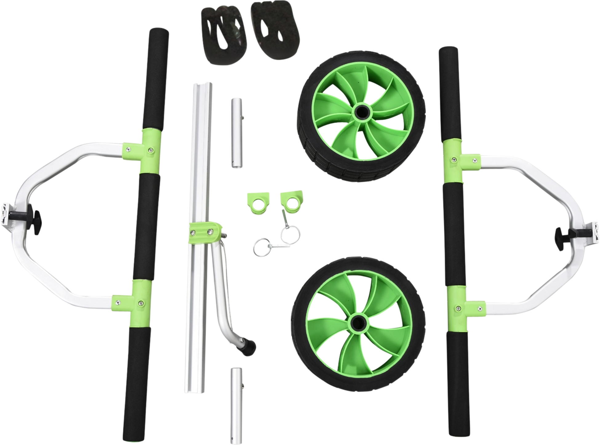 NORTHIX, Kayak Trolley Canoe Trolley Adjustable Boat Trolley Surf Trolley Boat Trailer With Tension Strap, Tr