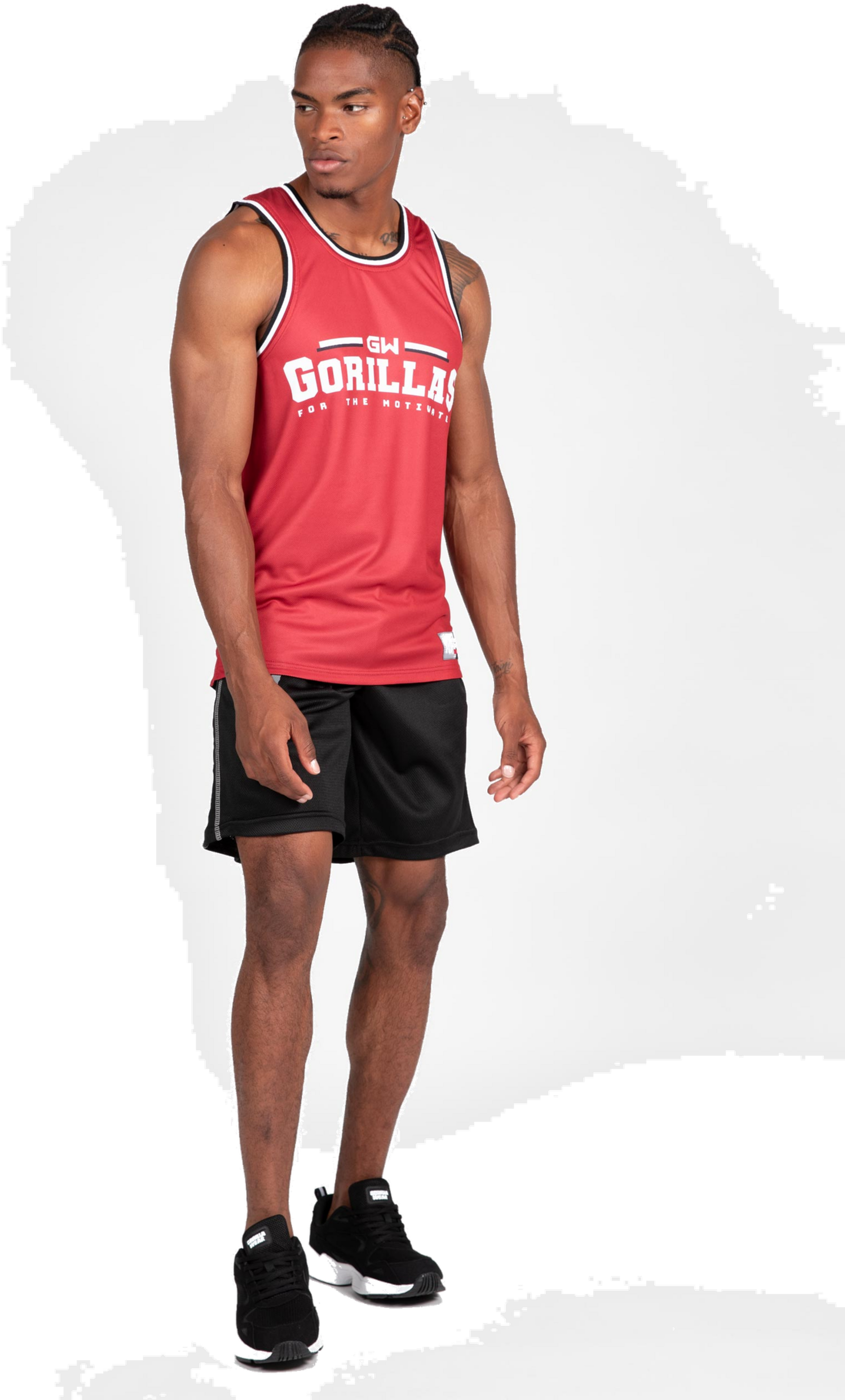 GORILLA WEAR, Keene Reversible Tank Top