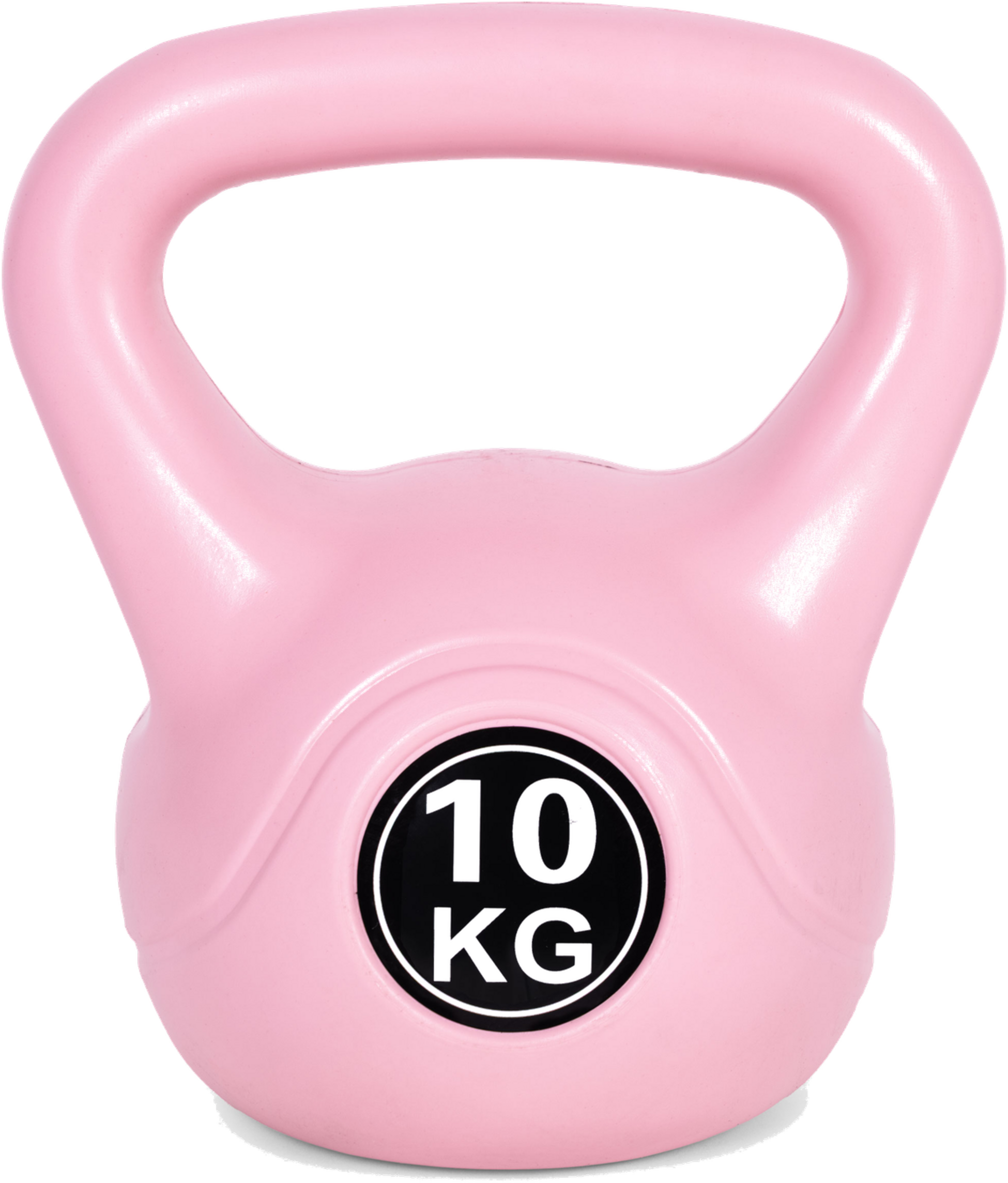 NORTHIX, Kettlebell 10 Kg For Exercise, Dumbbell, Weight Ball, Fitness Load, Pink, Modernhome