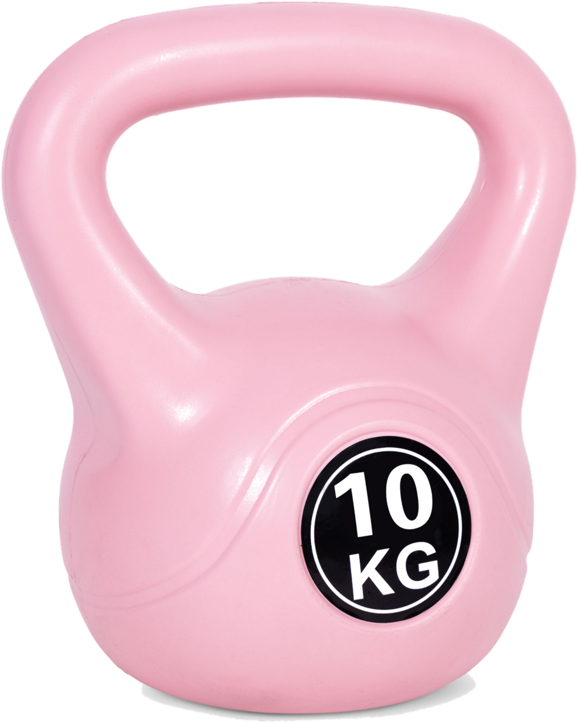 NORTHIX, Kettlebell 10 Kg For Exercise, Dumbbell, Weight Ball, Fitness Load, Pink, Modernhome