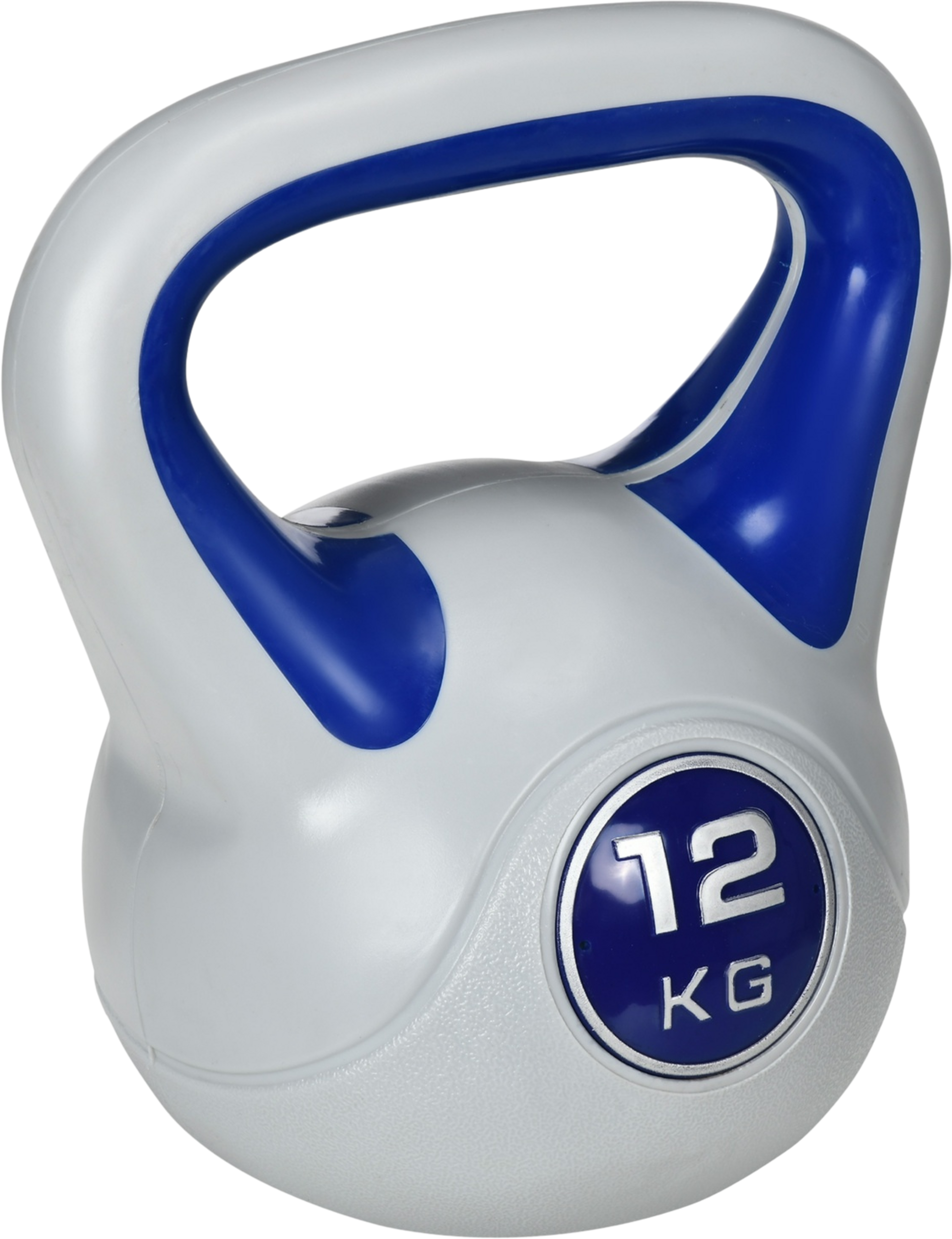 NORTHIX, Kettlebell 12 Kg Floor-friendly Kettlebell For Strength Training And Fitness, Blue