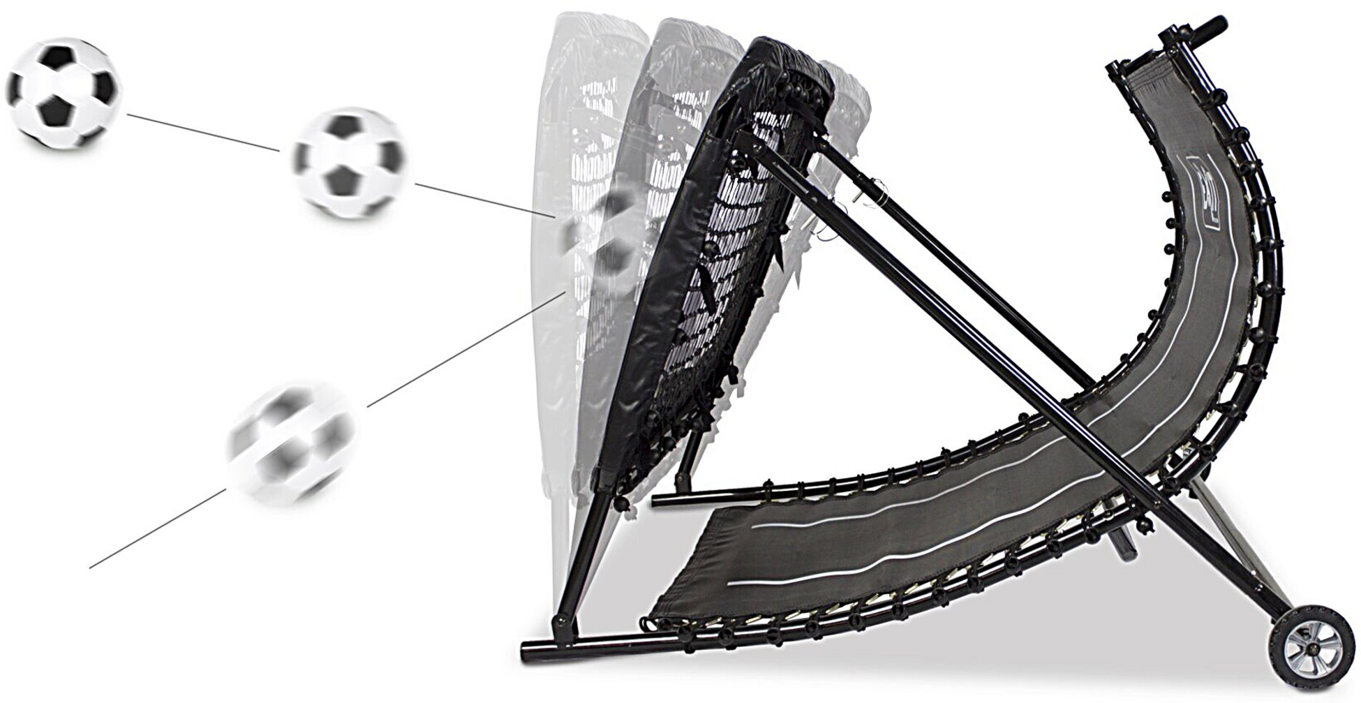 EXIT, Kickback Fotboll Rebounder 124x90 Cm