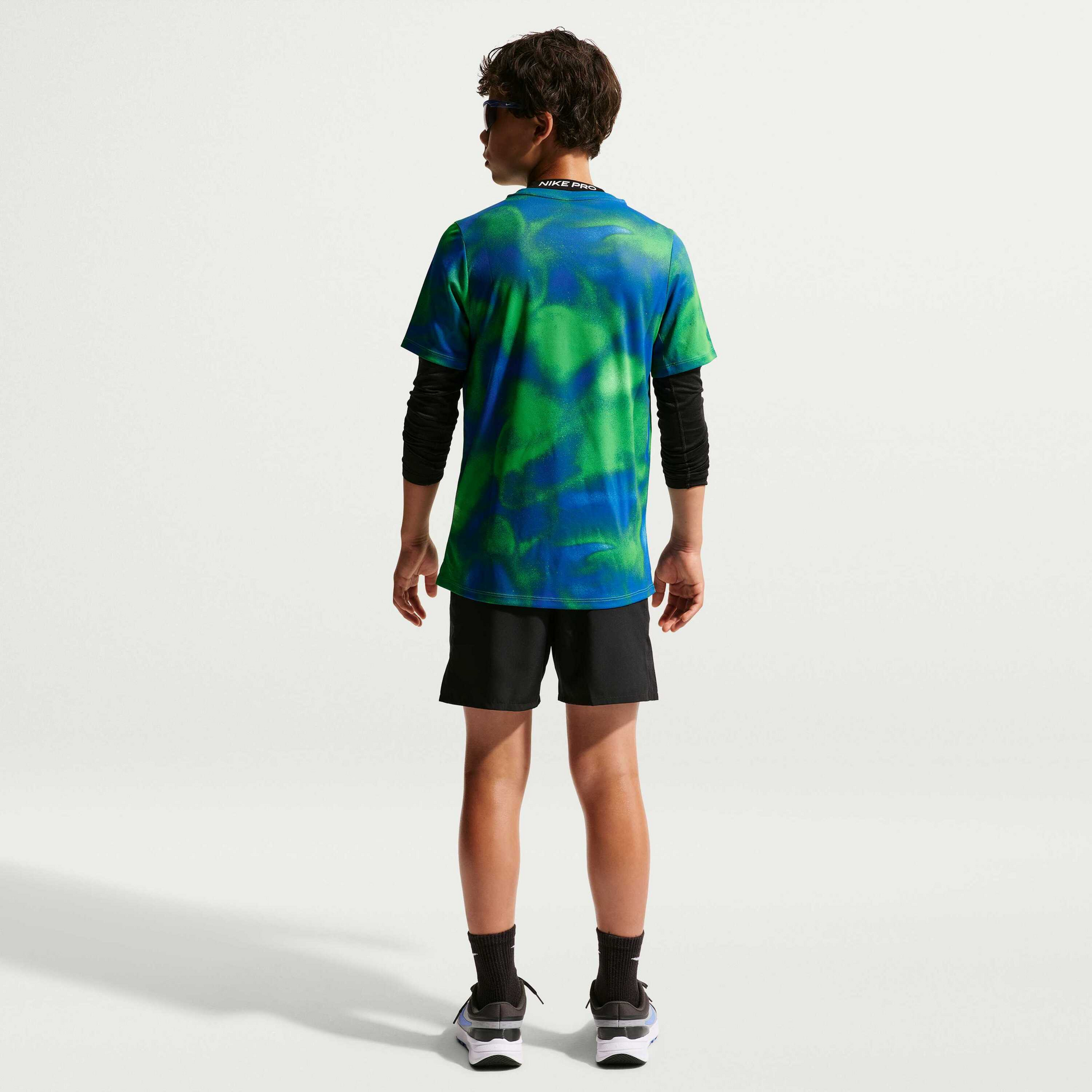 NIKE, Kids' Dri-fit Short-sleeve Running Top Miler