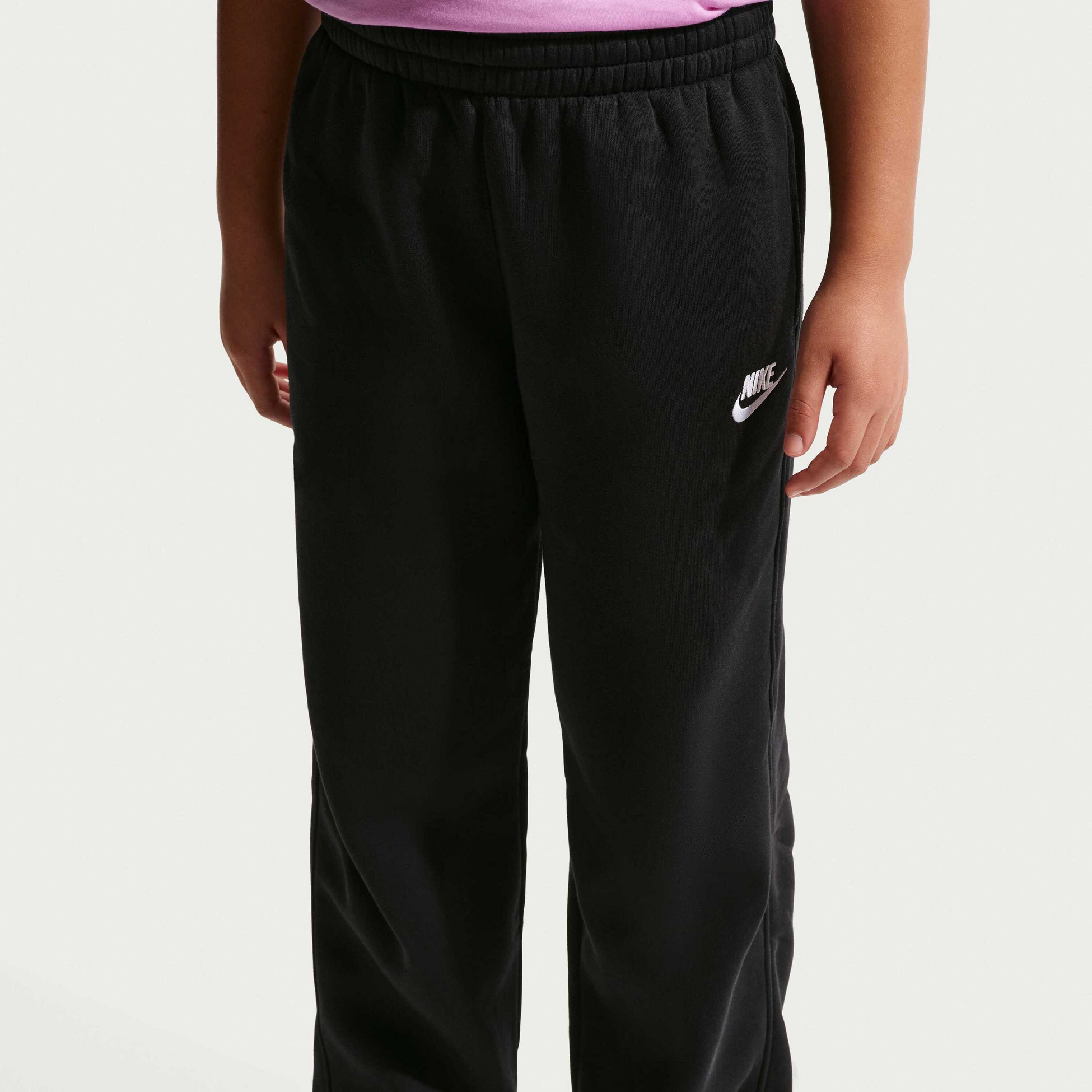 NIKE, Kids' Loose Open-hem Trousers Sportswear