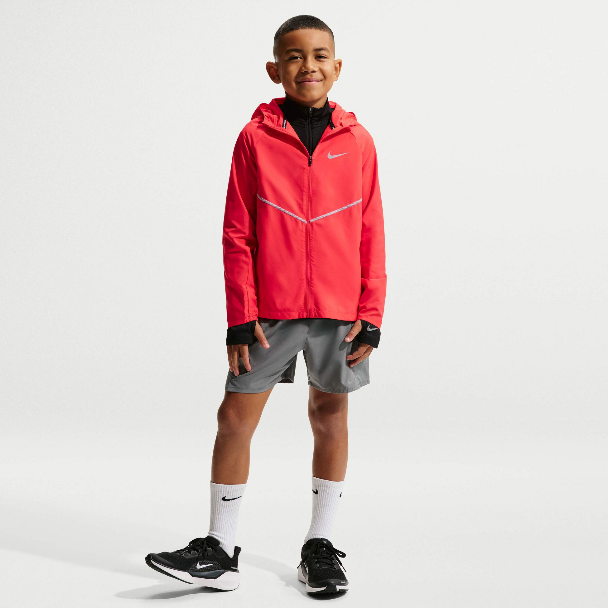 NIKE, Kids' Repel Uv Training Jacket Miler