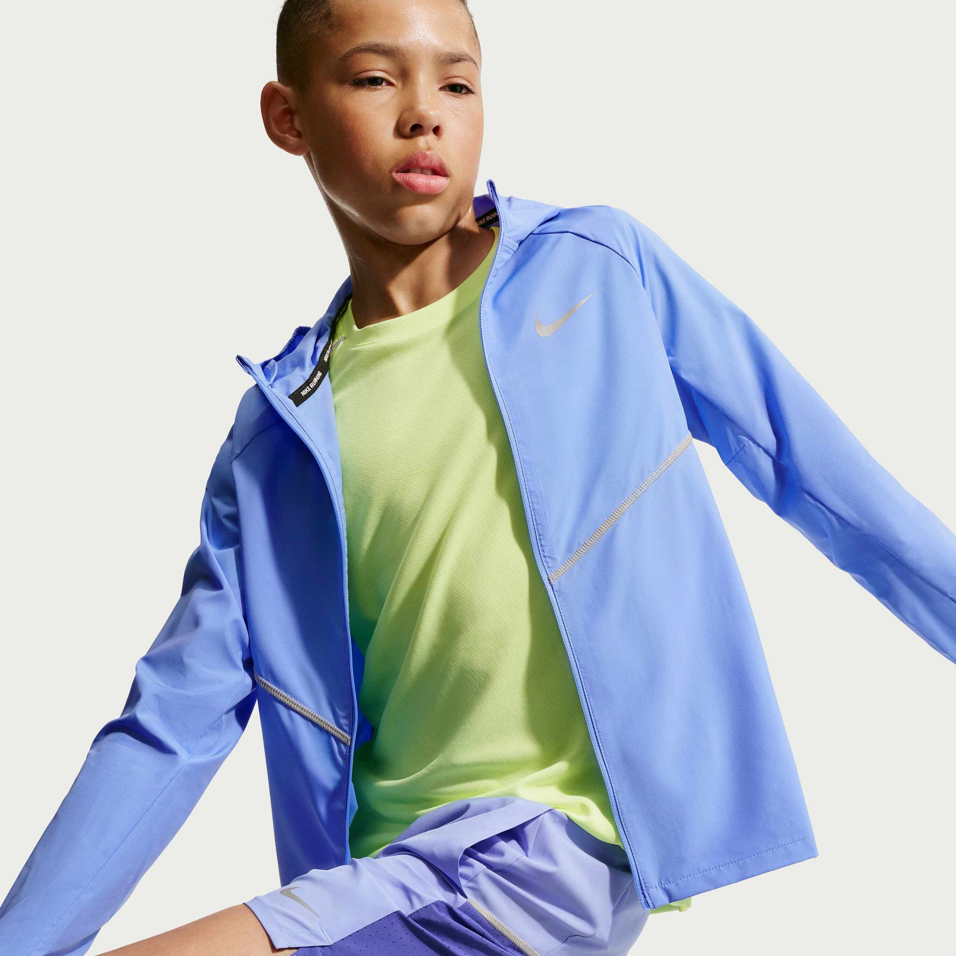 NIKE, Kids' Repel Uv Training Jacket Miler