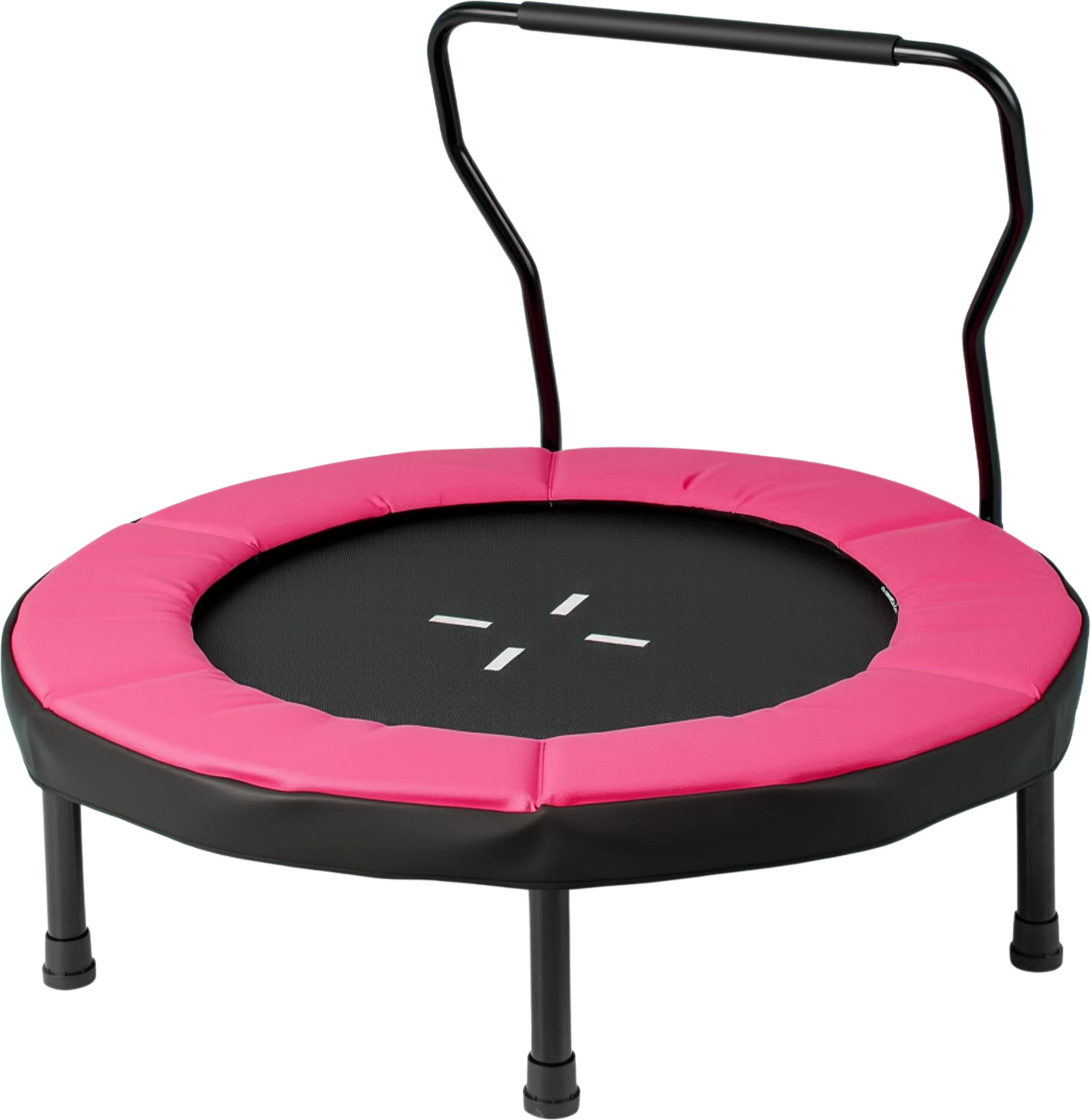 NORTHIX, Kids Indoor Trampoline With Removable Handle, 102 Cm, Pink