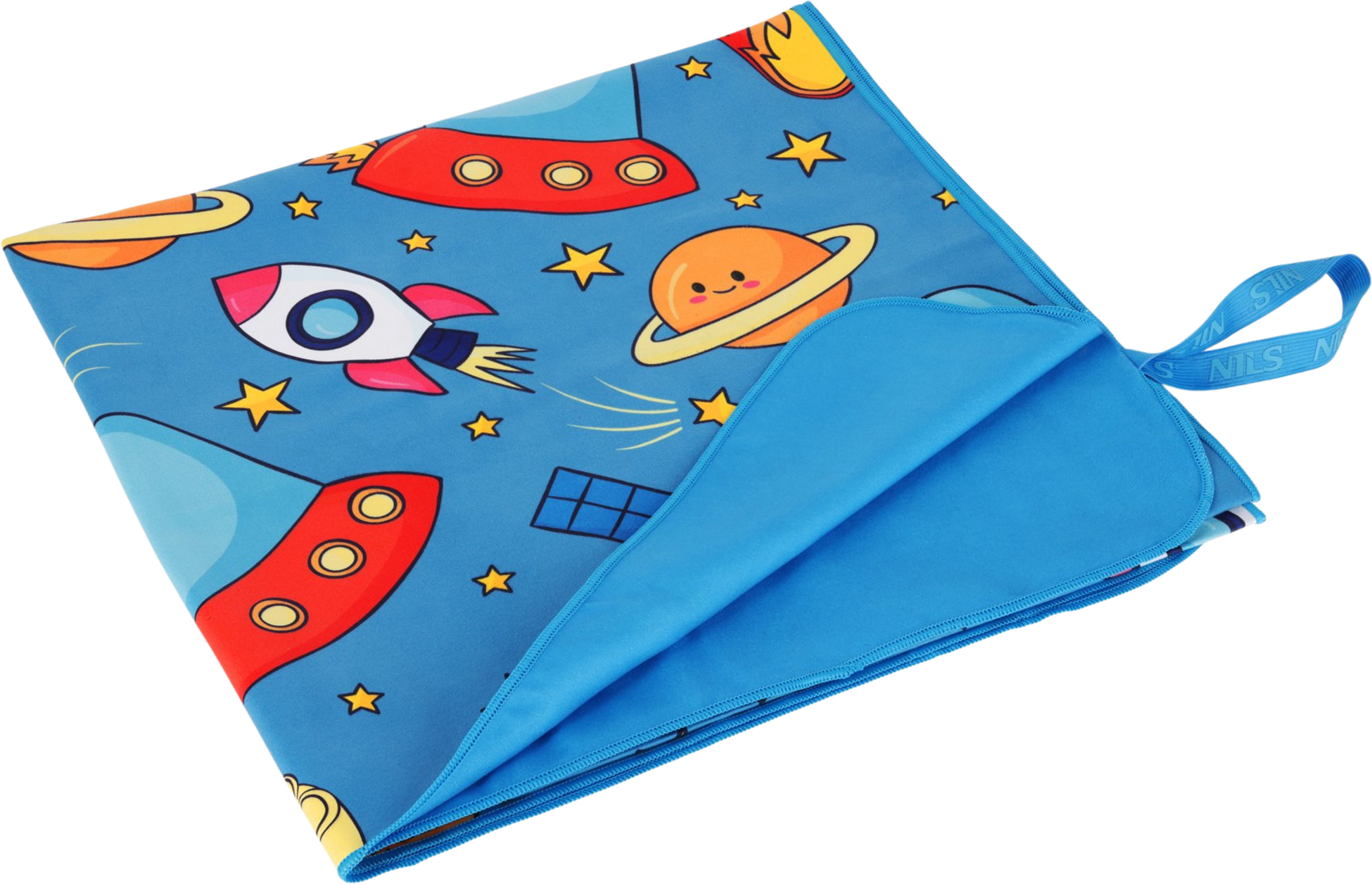 NORTHIX, Kids Microfiber Towel, Space Print, 160 X 80 Cm