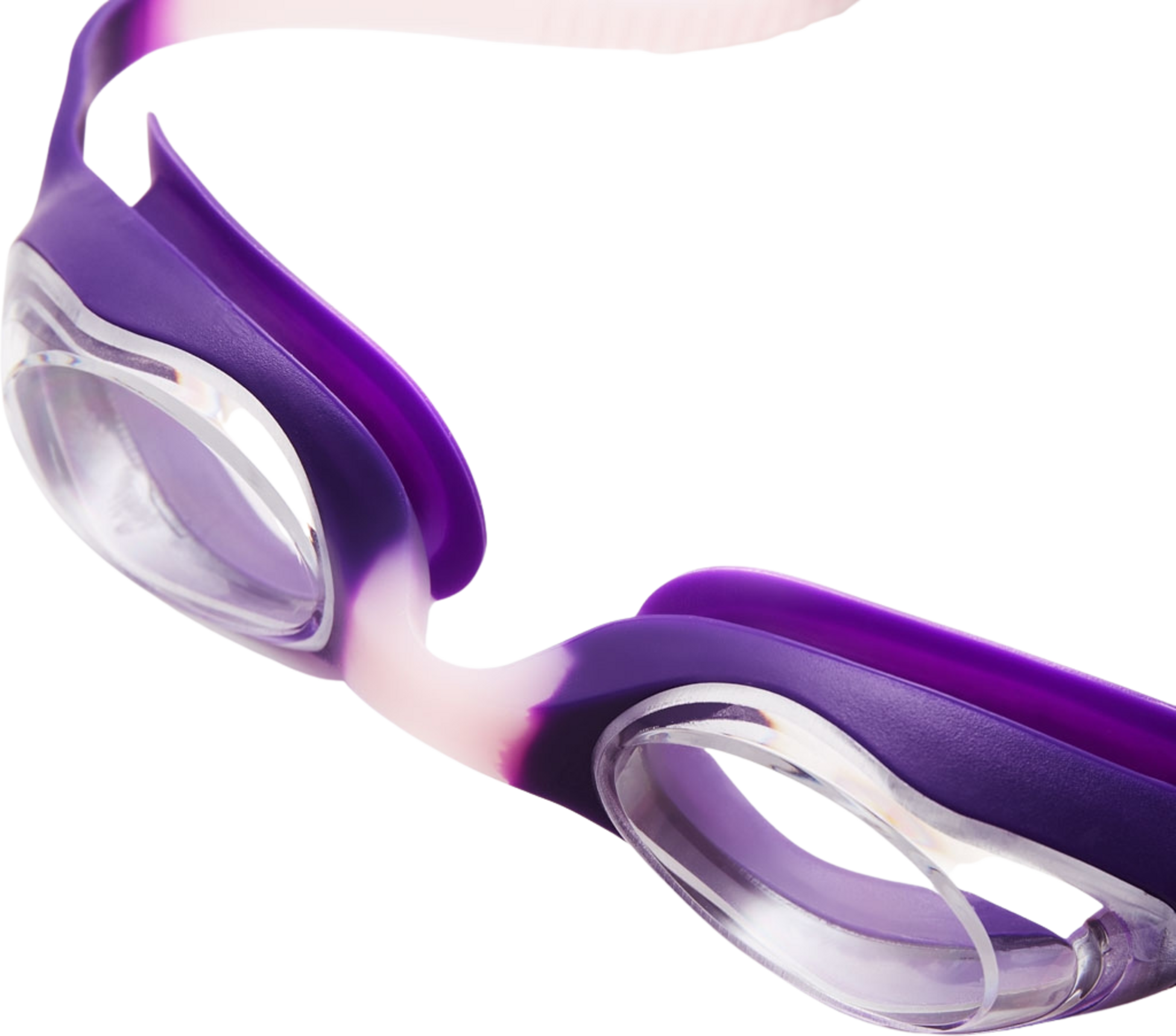 NORTHIX, Kids Swimming Goggles, Violet/pink, Anti-fog Lens