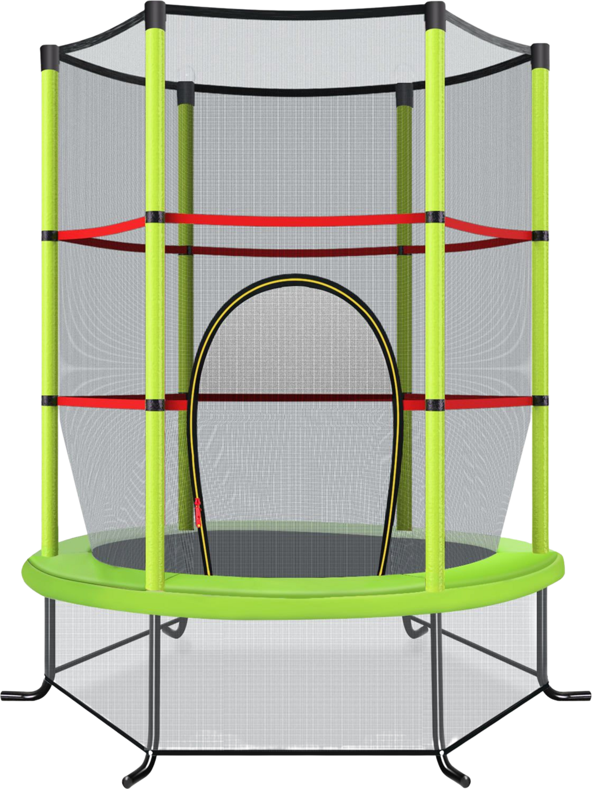 NORTHIX, Kids Trampoline With Safety Net, 165cm, 135kg Capacity