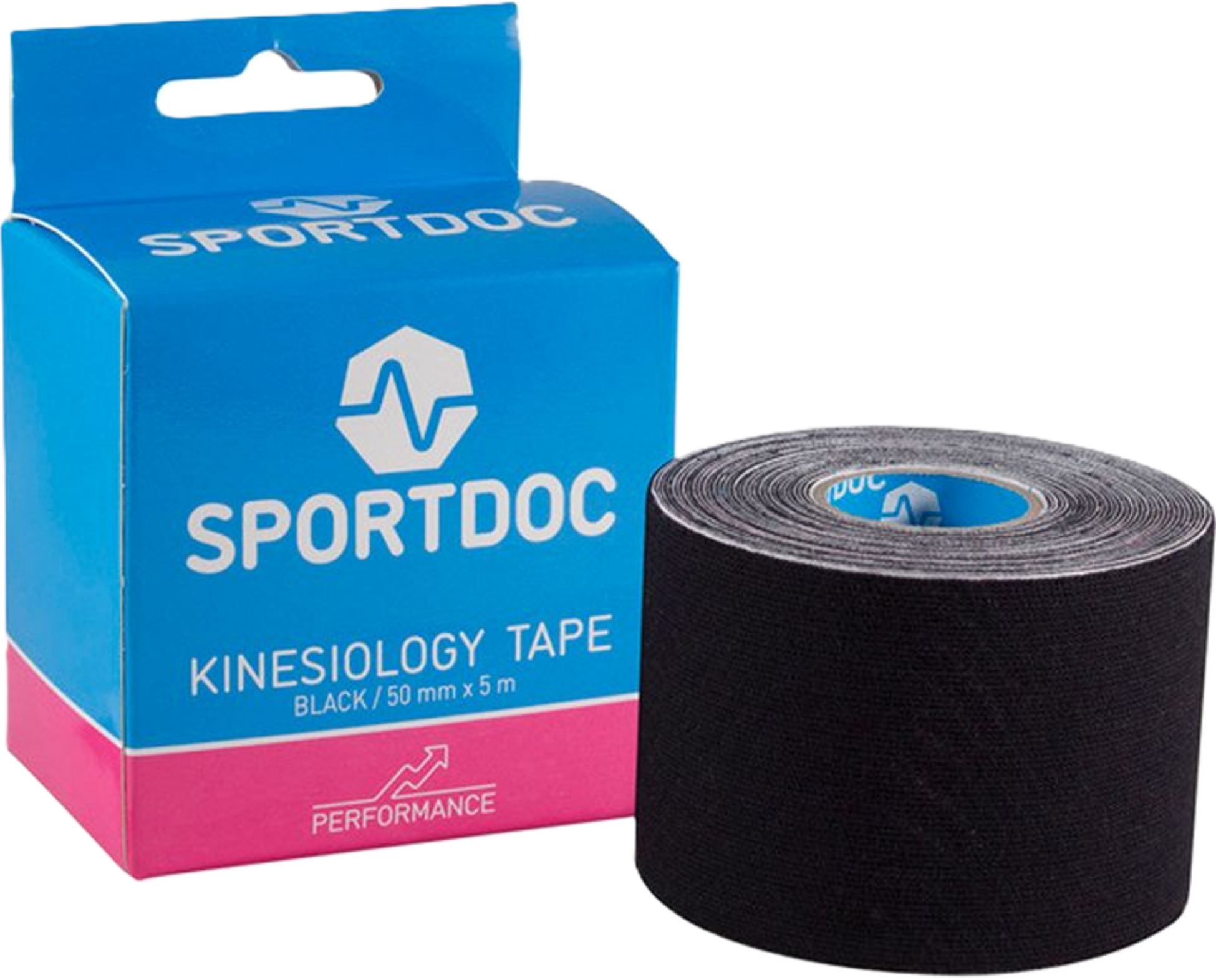 SPORTDOC, Kinesiology Tape Black
