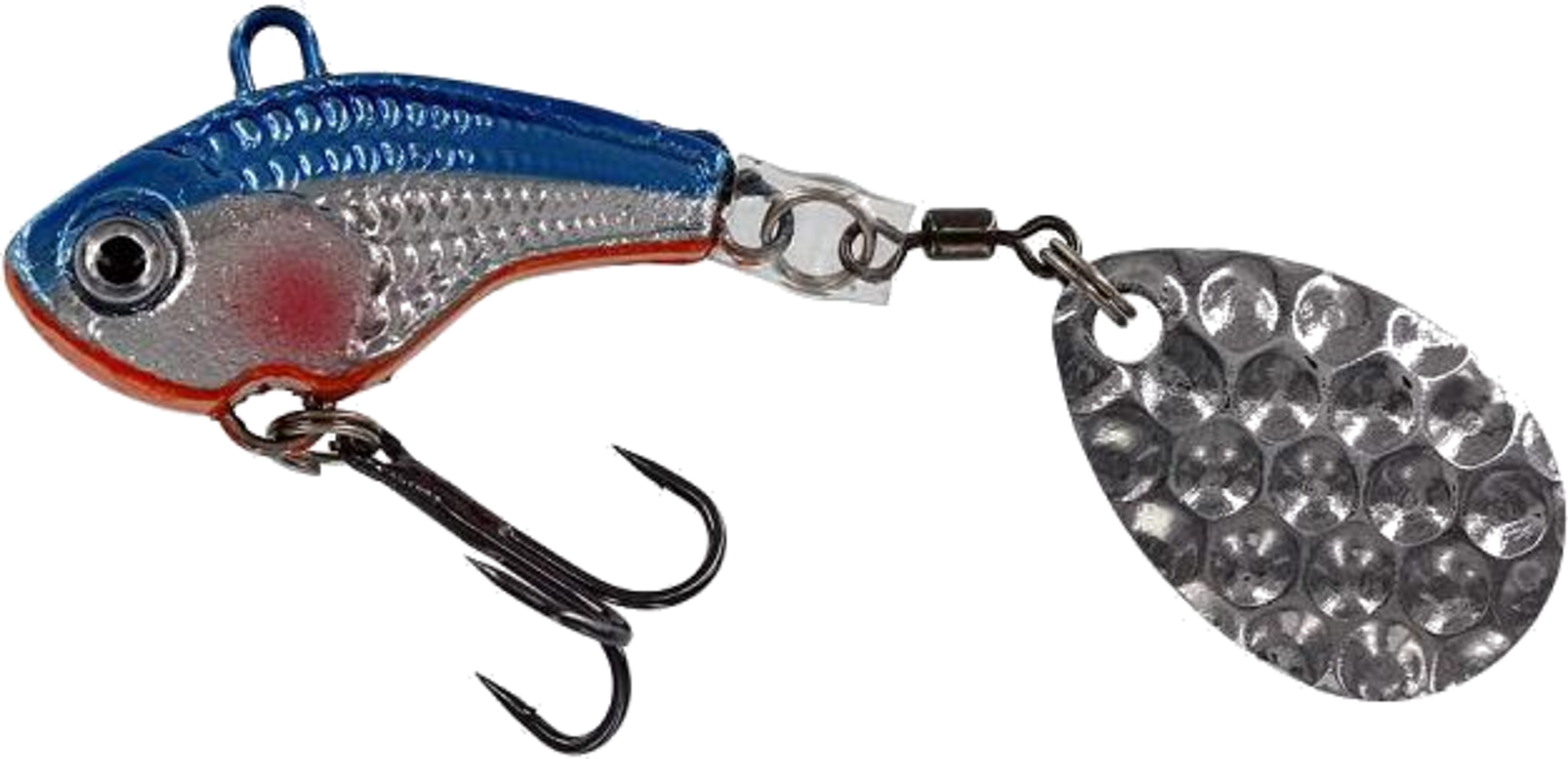 KINETIC, Kinetic Imp Tail Spin 7g Blue/silver