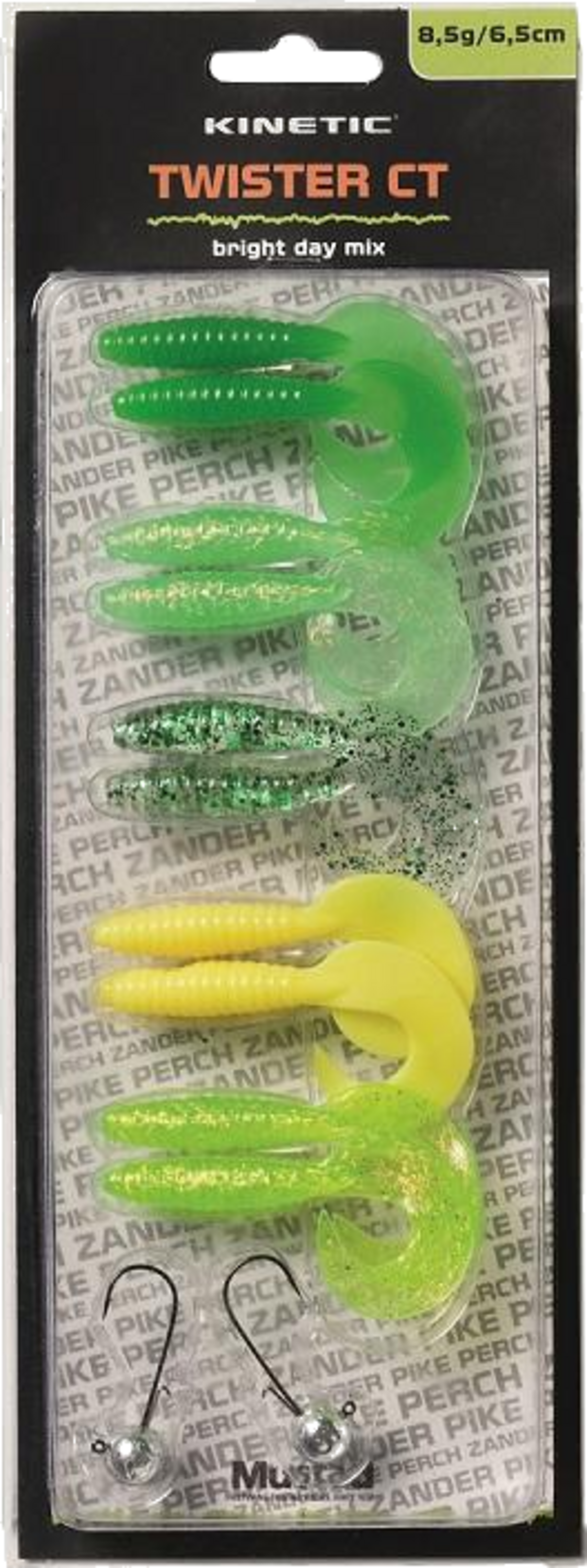 KINETIC, Kinetic Twister Ct 8,5g/6,5cm Bright Day Mix