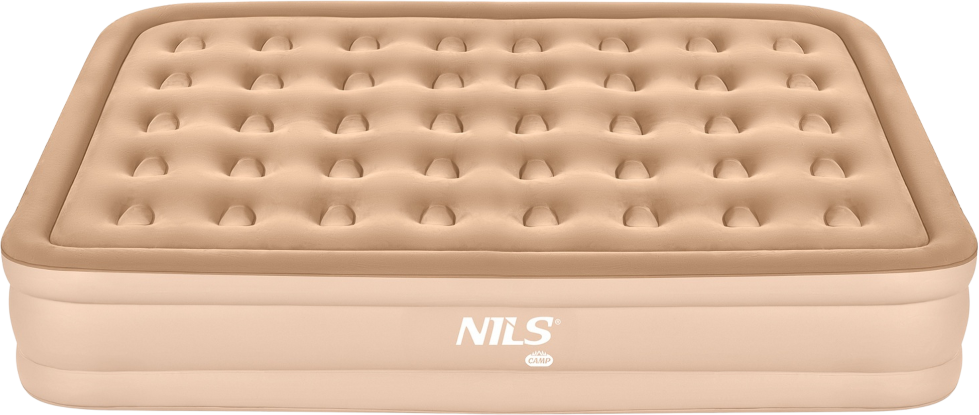 NORTHIX, King Size Double Mattress With Electric Pump, Beige