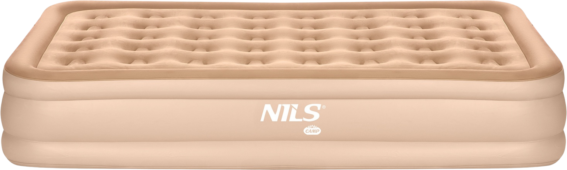 NORTHIX, King Size Double Mattress With Electric Pump, Beige
