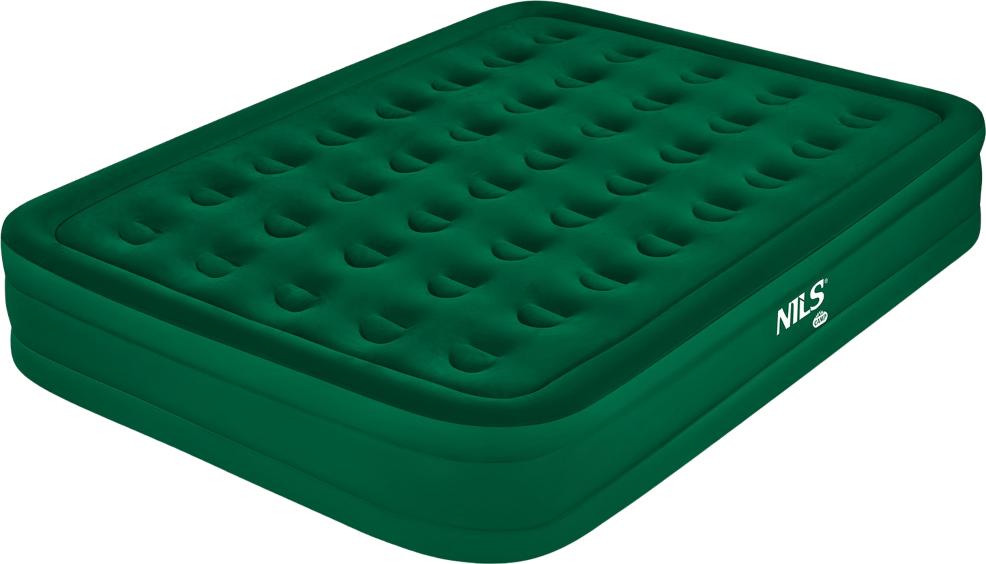 NORTHIX, King Size Double Mattress With Electric Pump, Green