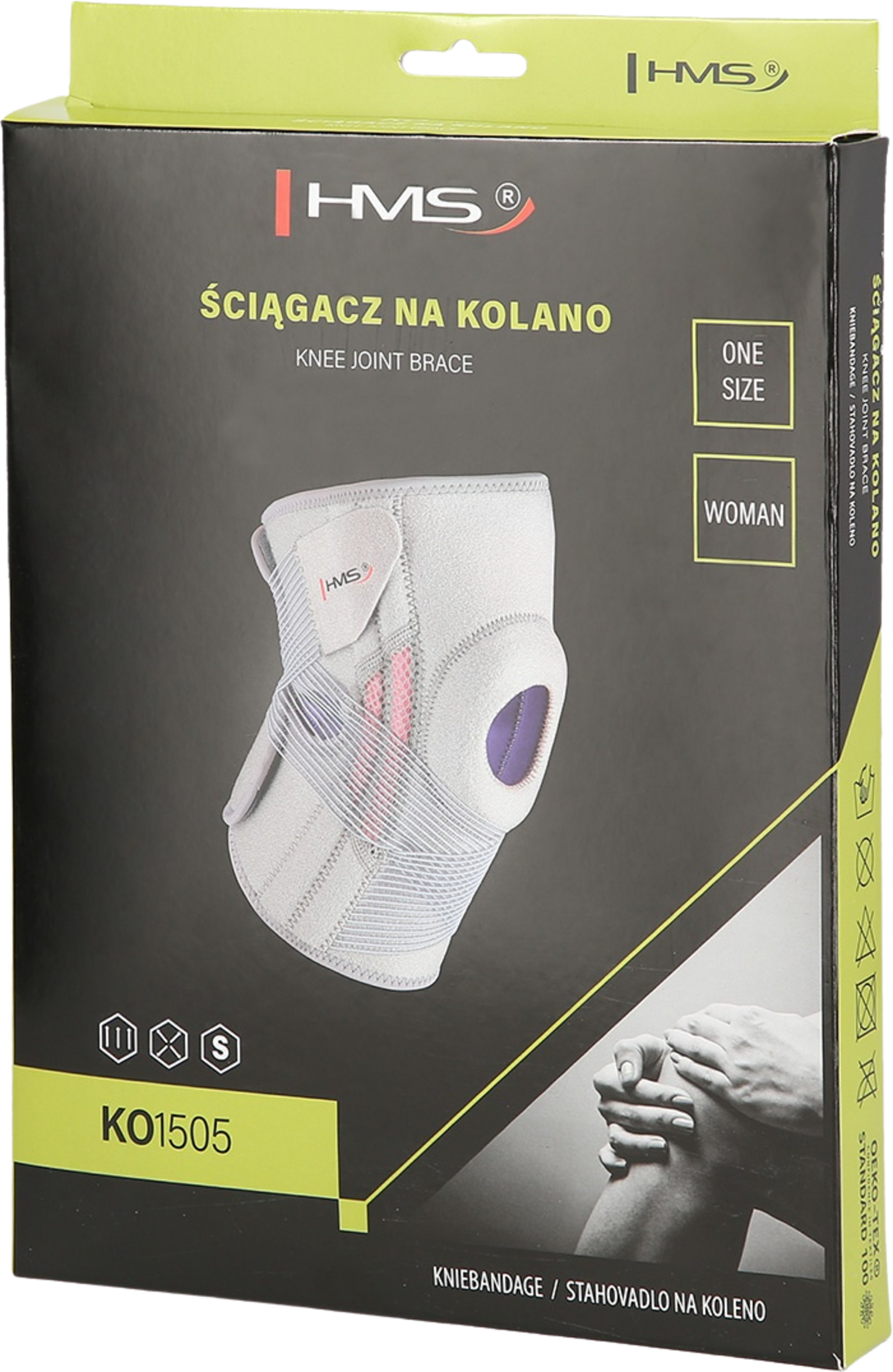 NORTHIX, Knee Stabilizer, Light Gray, One Size, Support Brace