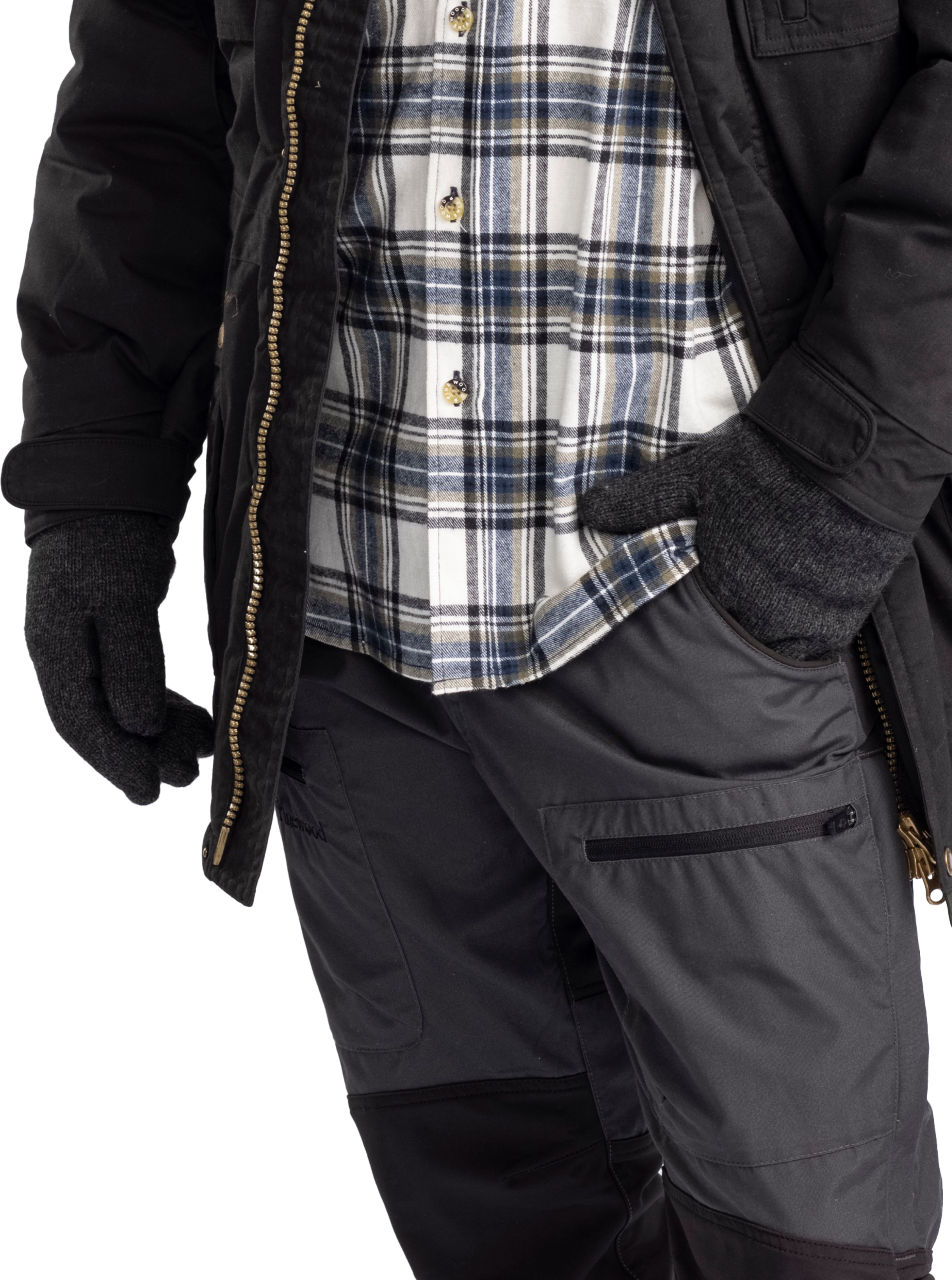 PINEWOOD, Knitted Wool 5-finger Glove