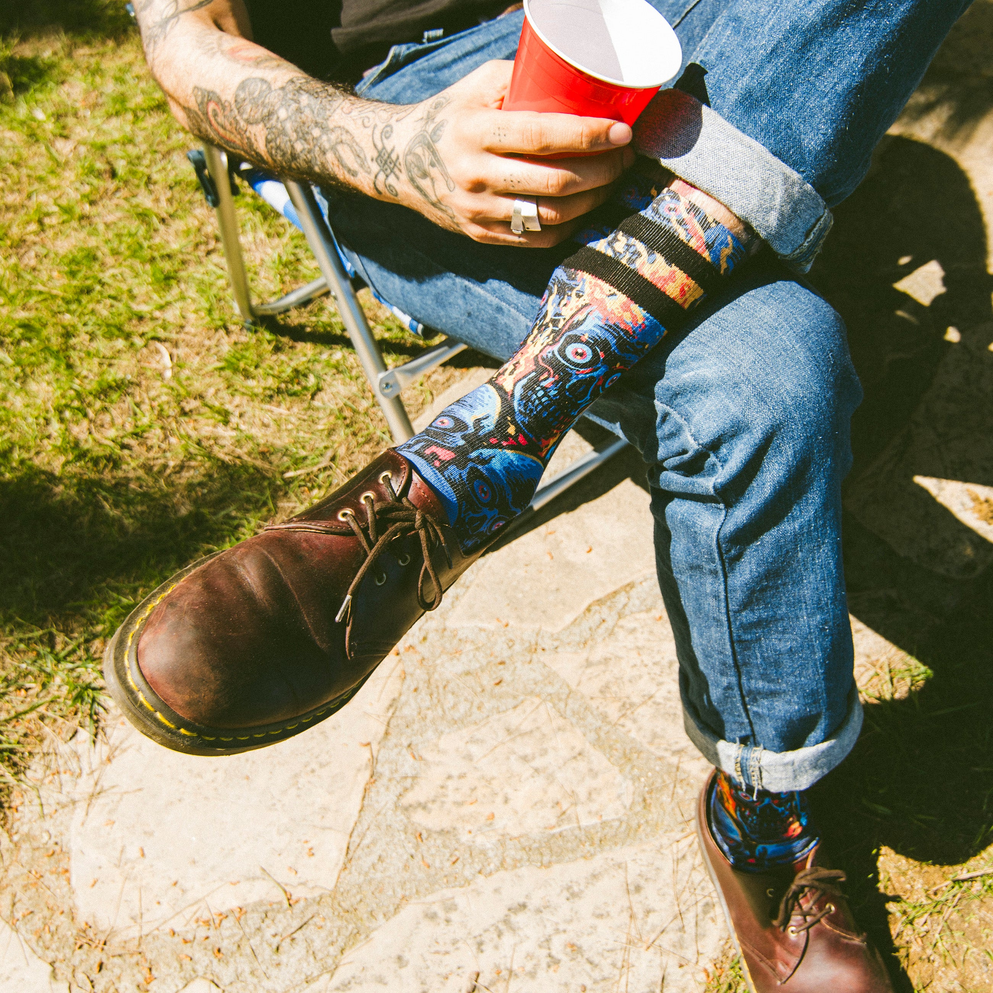 AMERICAN SOCKS, Knucklehead - Mid High
