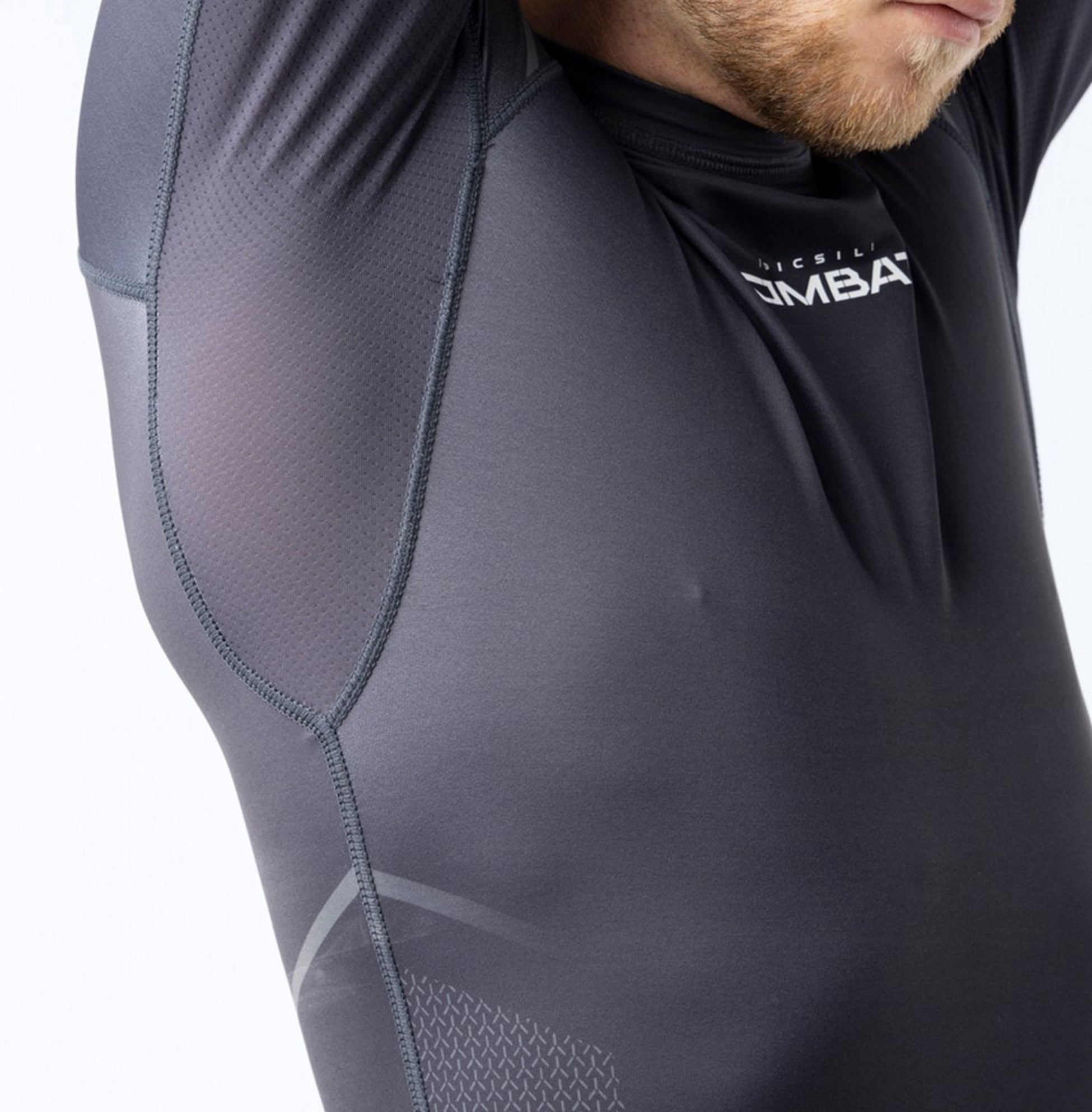 PICSIL SPORT, Kombat Kobalt Long-sleeve Rashguard Shirt For Men