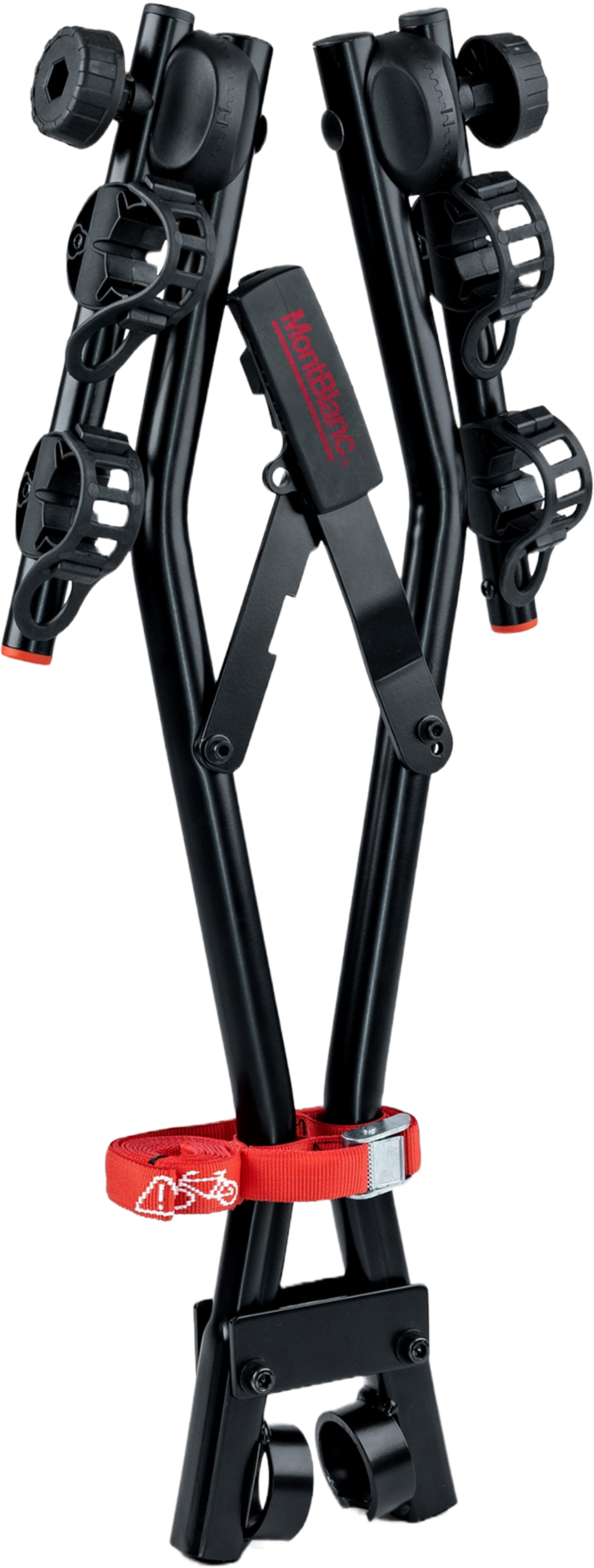 MONT BLANC, Kompakt cykelh&aring;llare TOWQUICK - 2 cyklar - f&ouml;r dragkrok