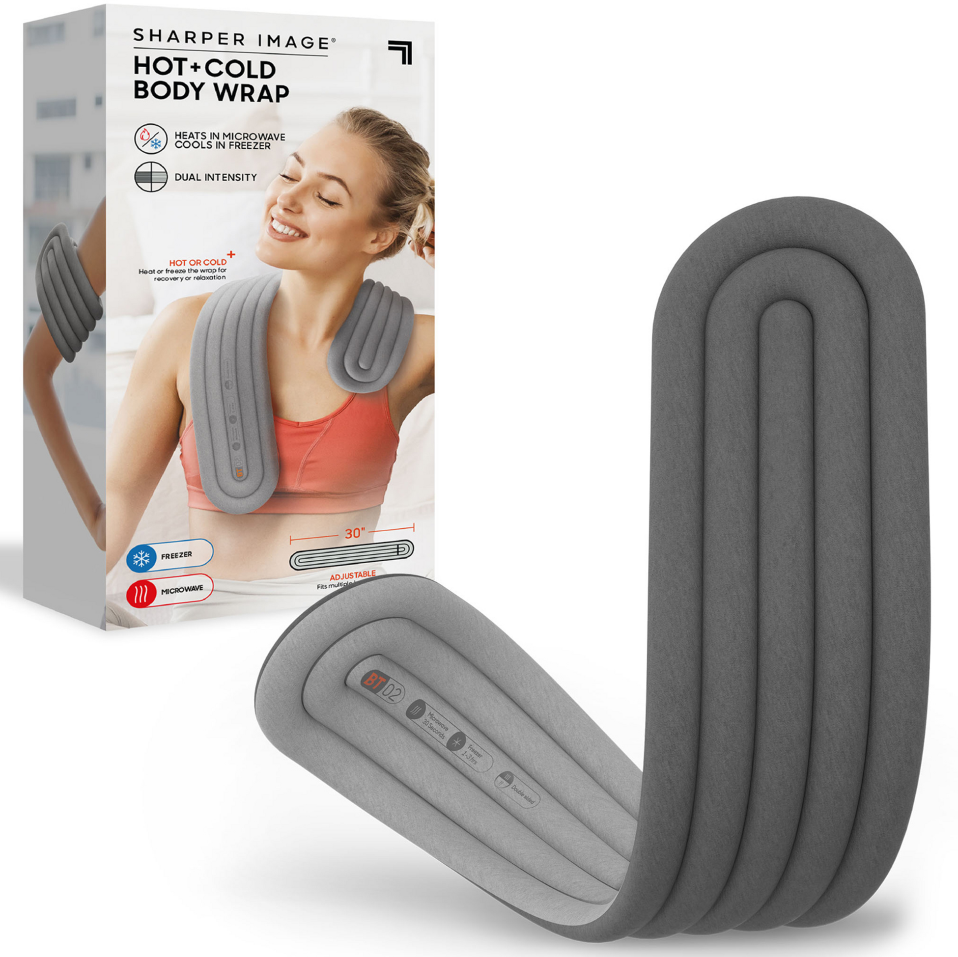 SHARPER IMAGE, Kompressionsb&auml;lte Kropp V&auml;rme