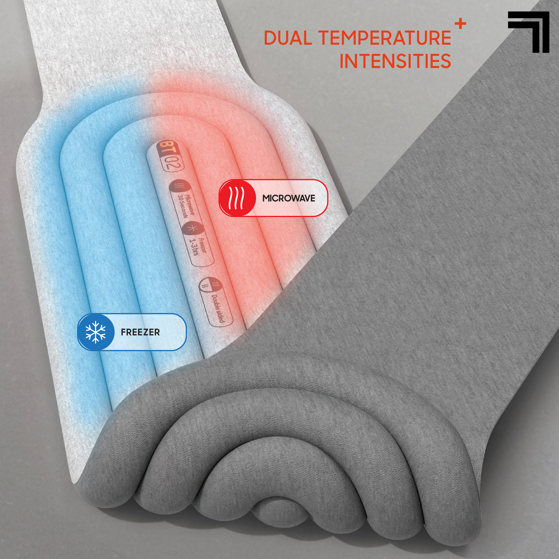 SHARPER IMAGE, Kompressionsb&auml;lte Rygg V&auml;rme