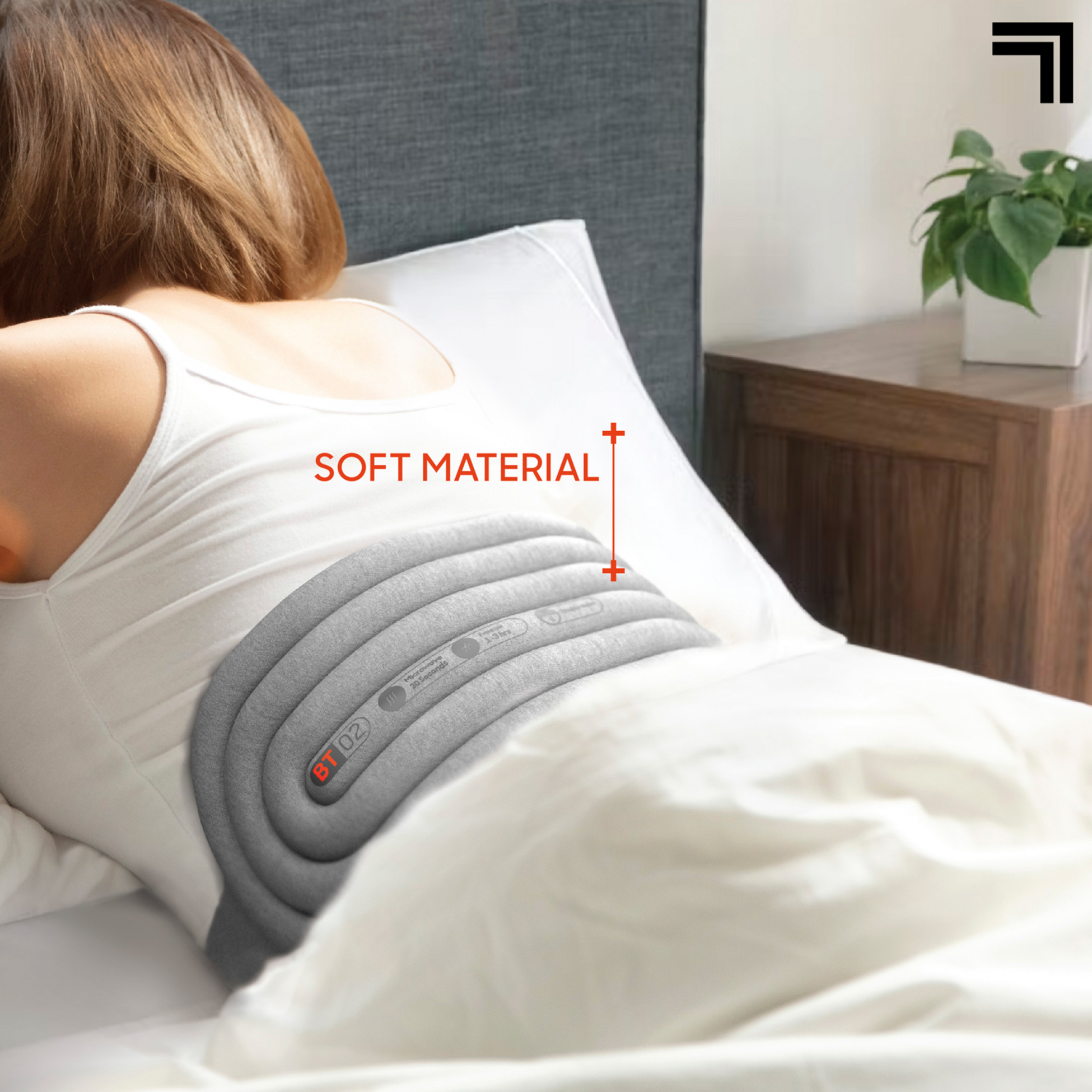 SHARPER IMAGE, Kompressionsb&auml;lte Rygg V&auml;rme