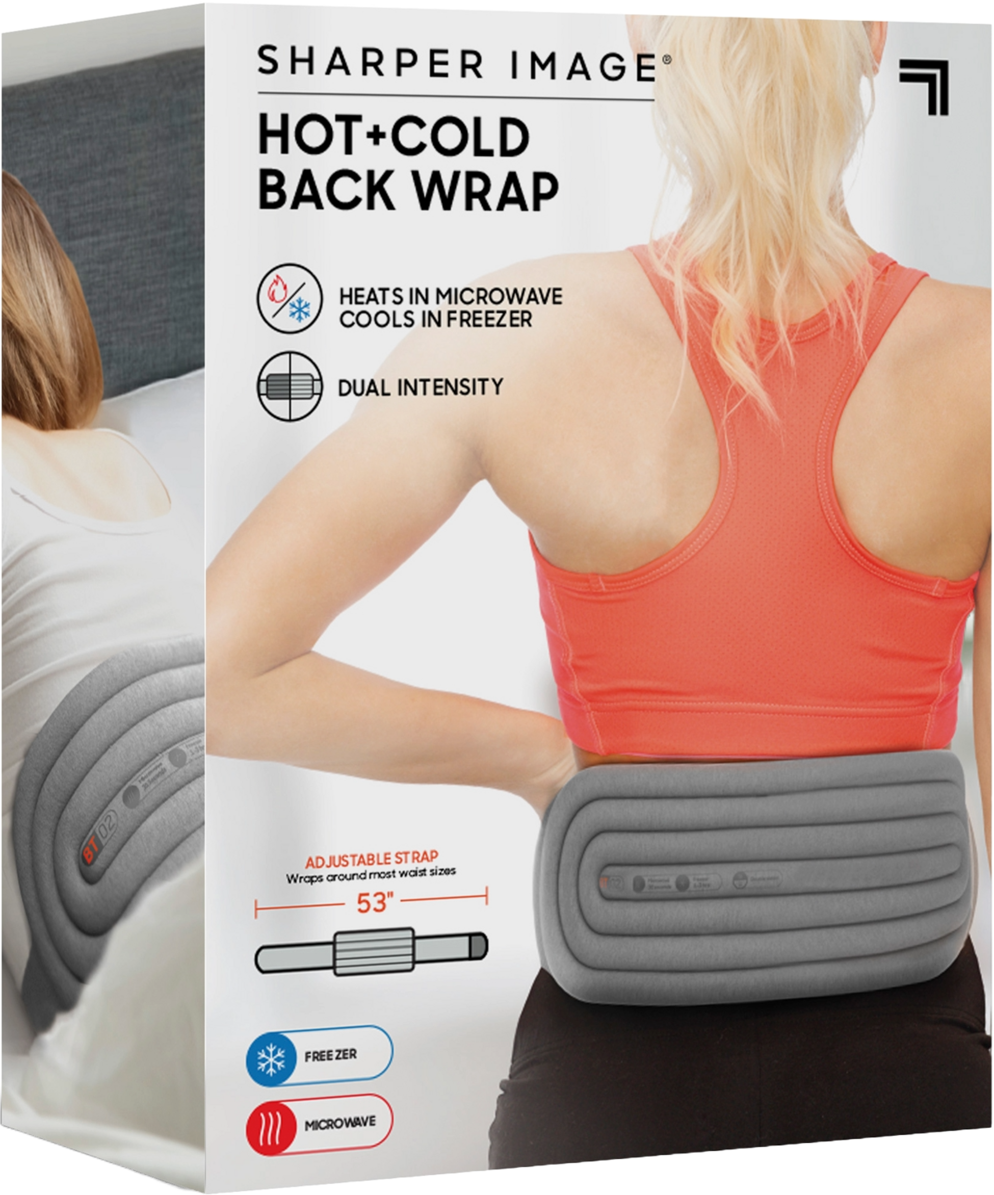 SHARPER IMAGE, Kompressionsb&auml;lte Rygg V&auml;rme